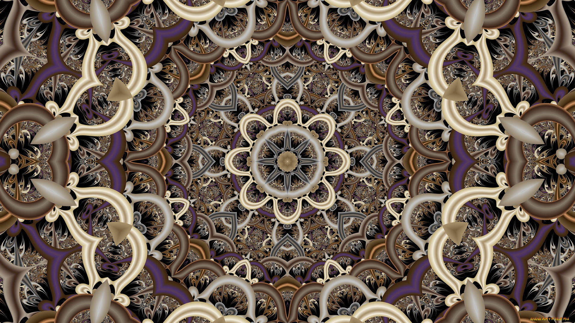 3д, графика, fractal, , фракталы, узор, фон, цвета