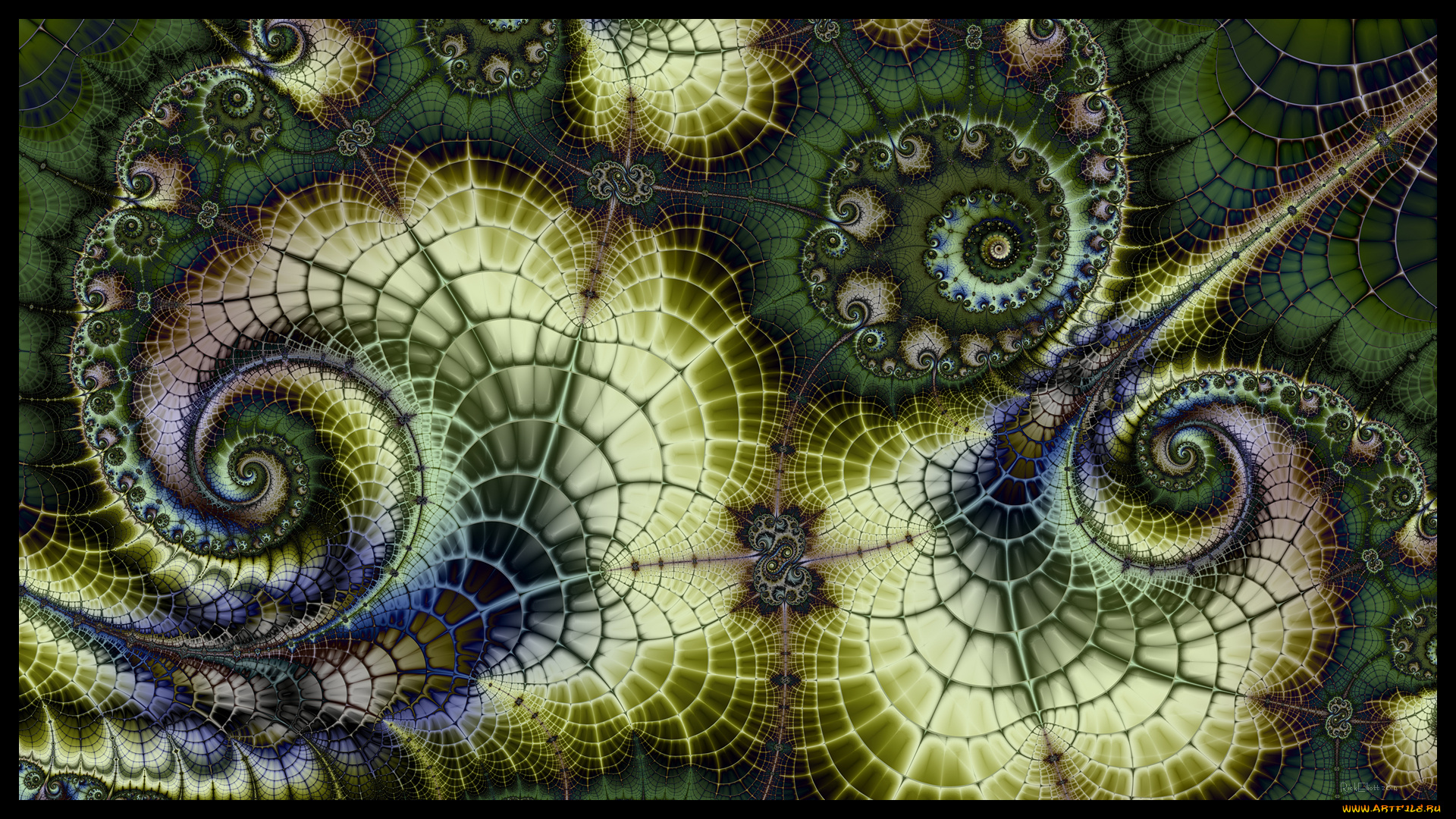 3д, графика, fractal, , фракталы, узор, фон, цвета