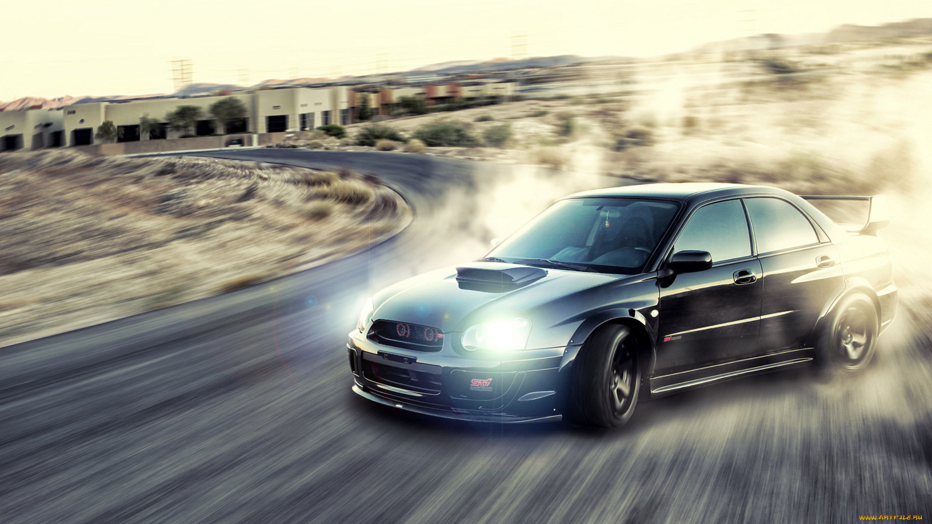 автомобили, виртуальный, тюнинг, subaru