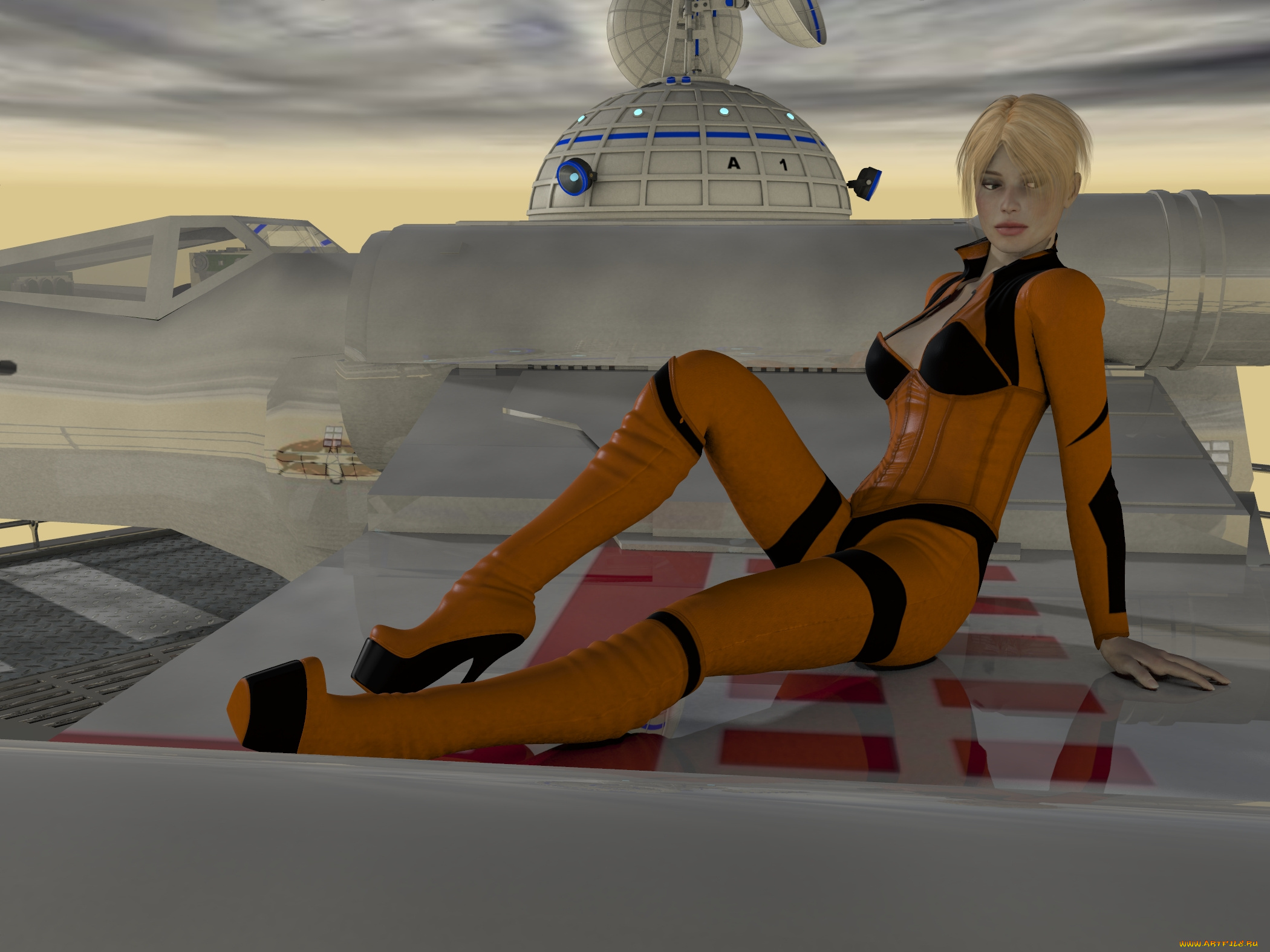 3д, графика, fantasy, , фантазия, взгляд, девушка