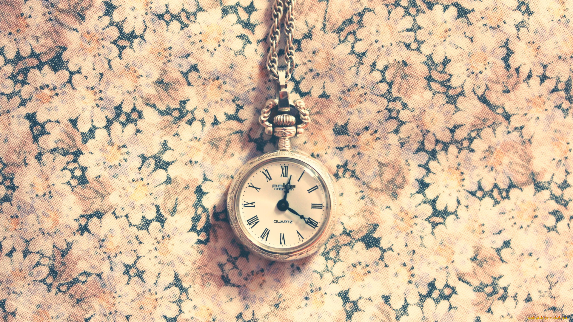 бренды, -, другое, узор, цветы, цепочка, ткань, часы