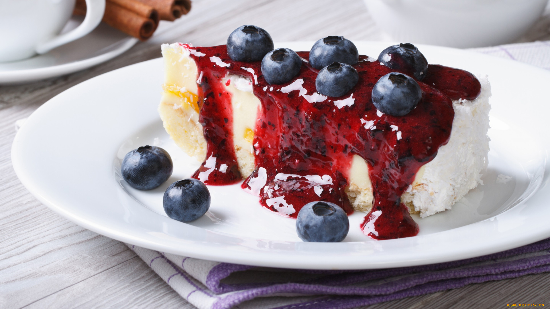 еда, пирожные, , кексы, , печенье, berries, ягоды, черника, крем, кусочек, торт, sweet, сладкое, десерт, dessert, cake, выпечка