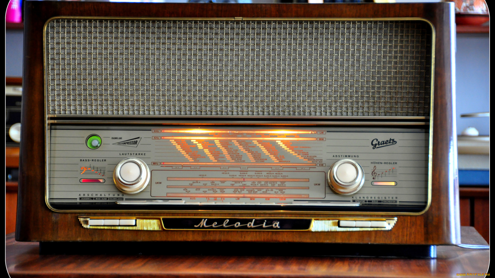 graetz, melodia, 519, бренды, -, graetz, радиоприемник