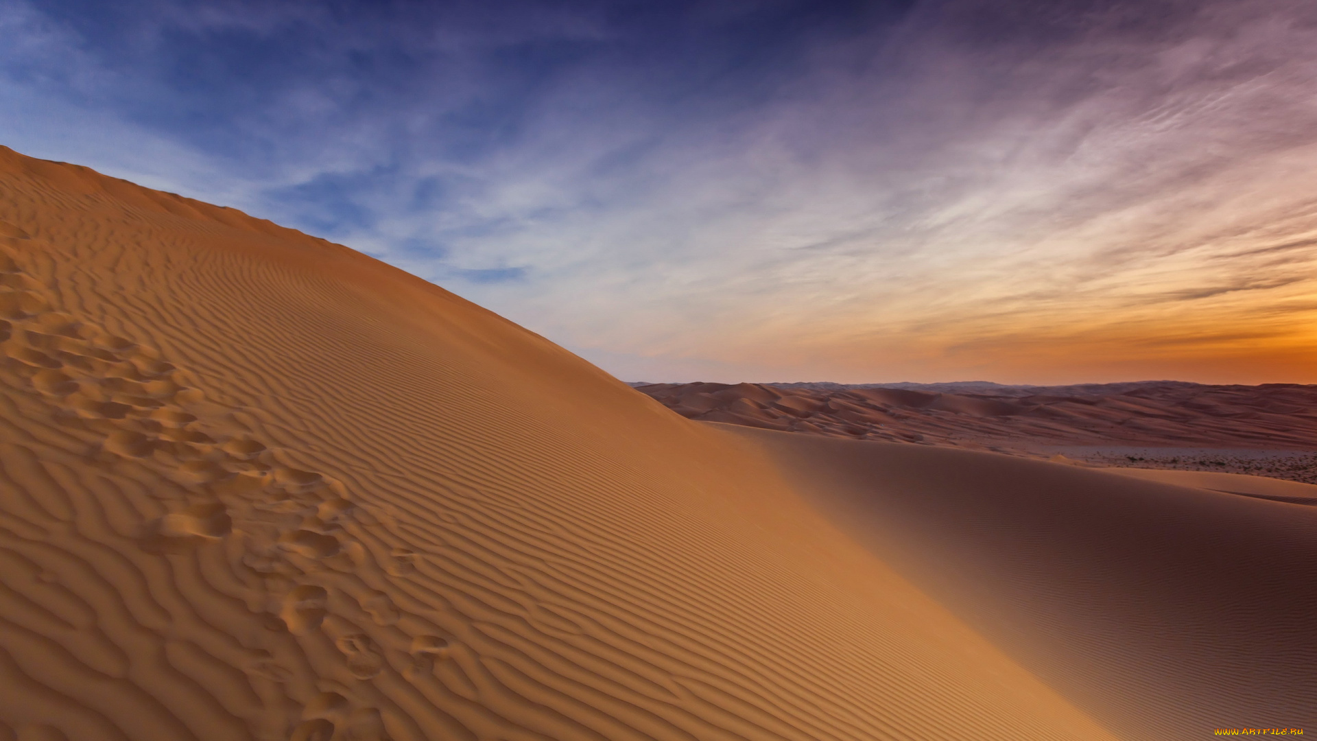 природа, пустыни, пейзаж, дюны