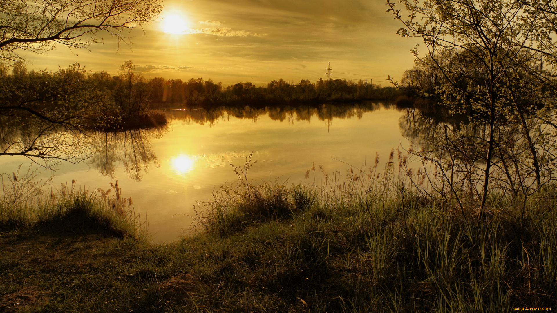 природа, восходы, закаты, зорька