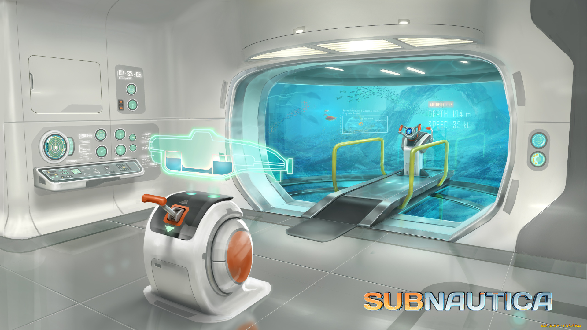 subnautica, видео, игры, -, subnautica, симулятор, подводный, мир, приключения, action