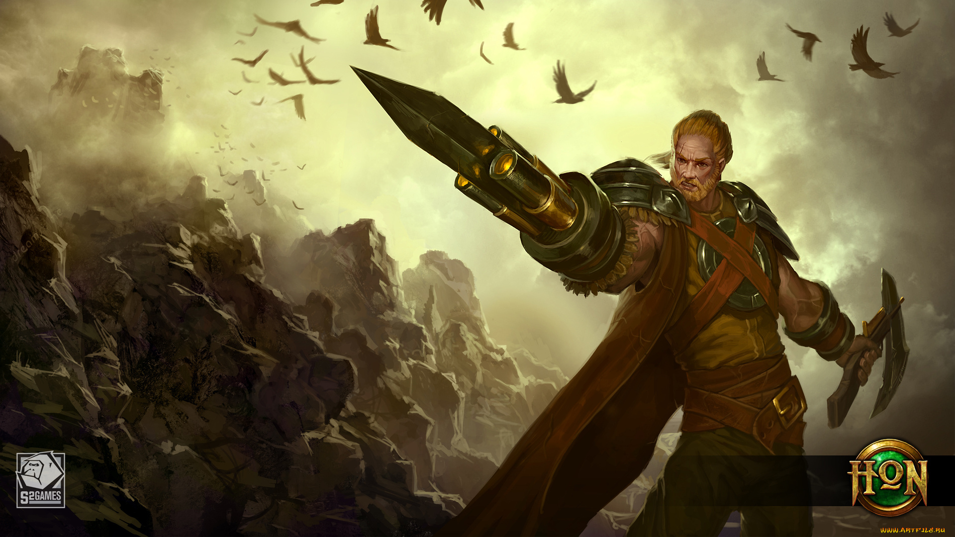 видео, игры, heroes, of, newerth, персонаж