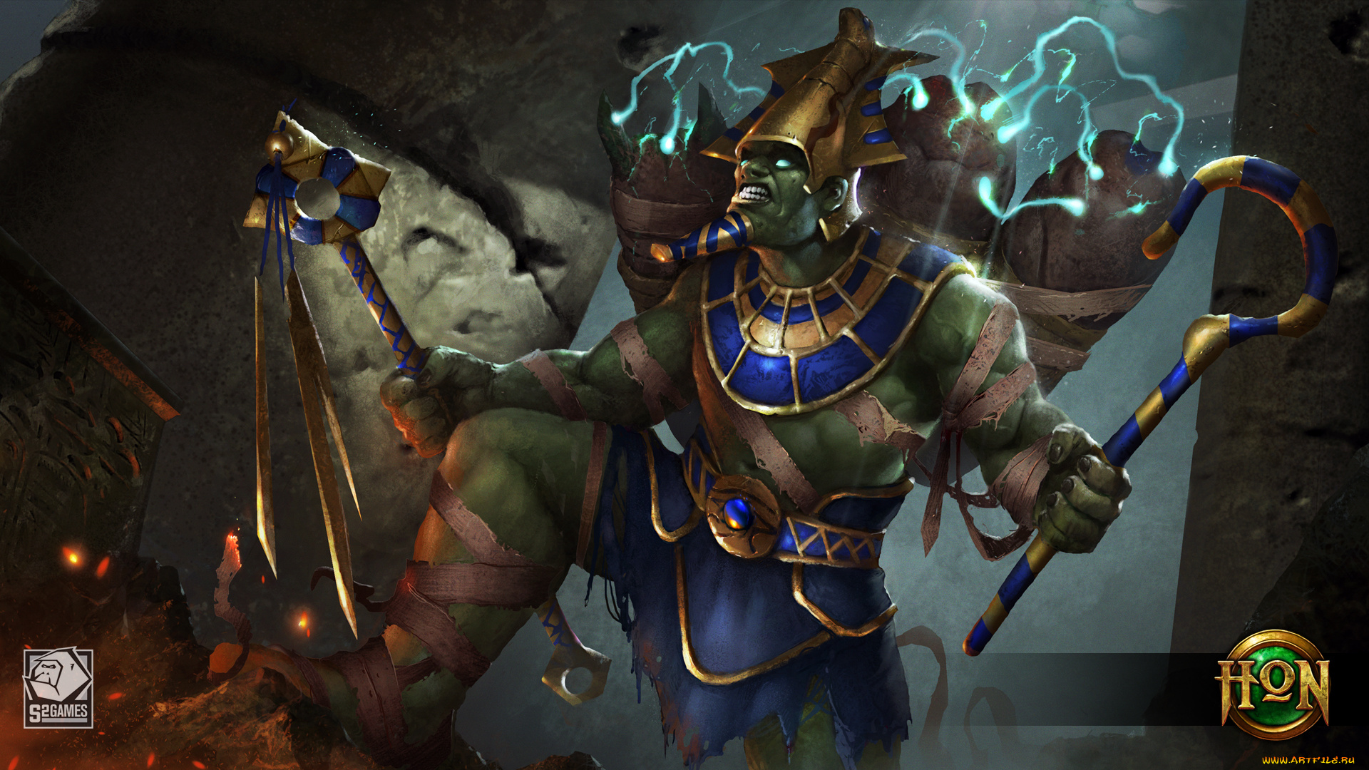 видео, игры, heroes, of, newerth, персонаж