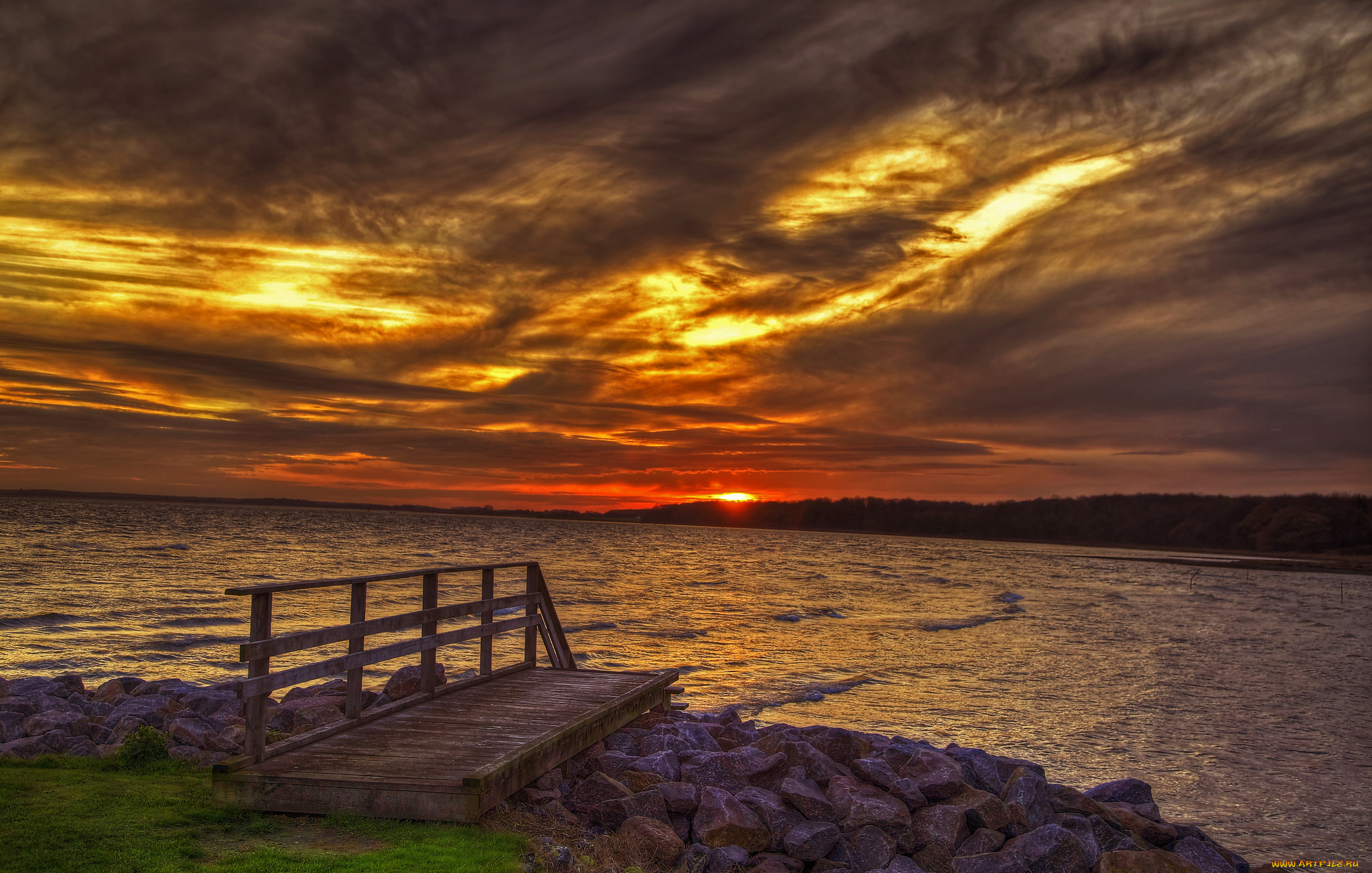 природа, восходы, закаты, зорька