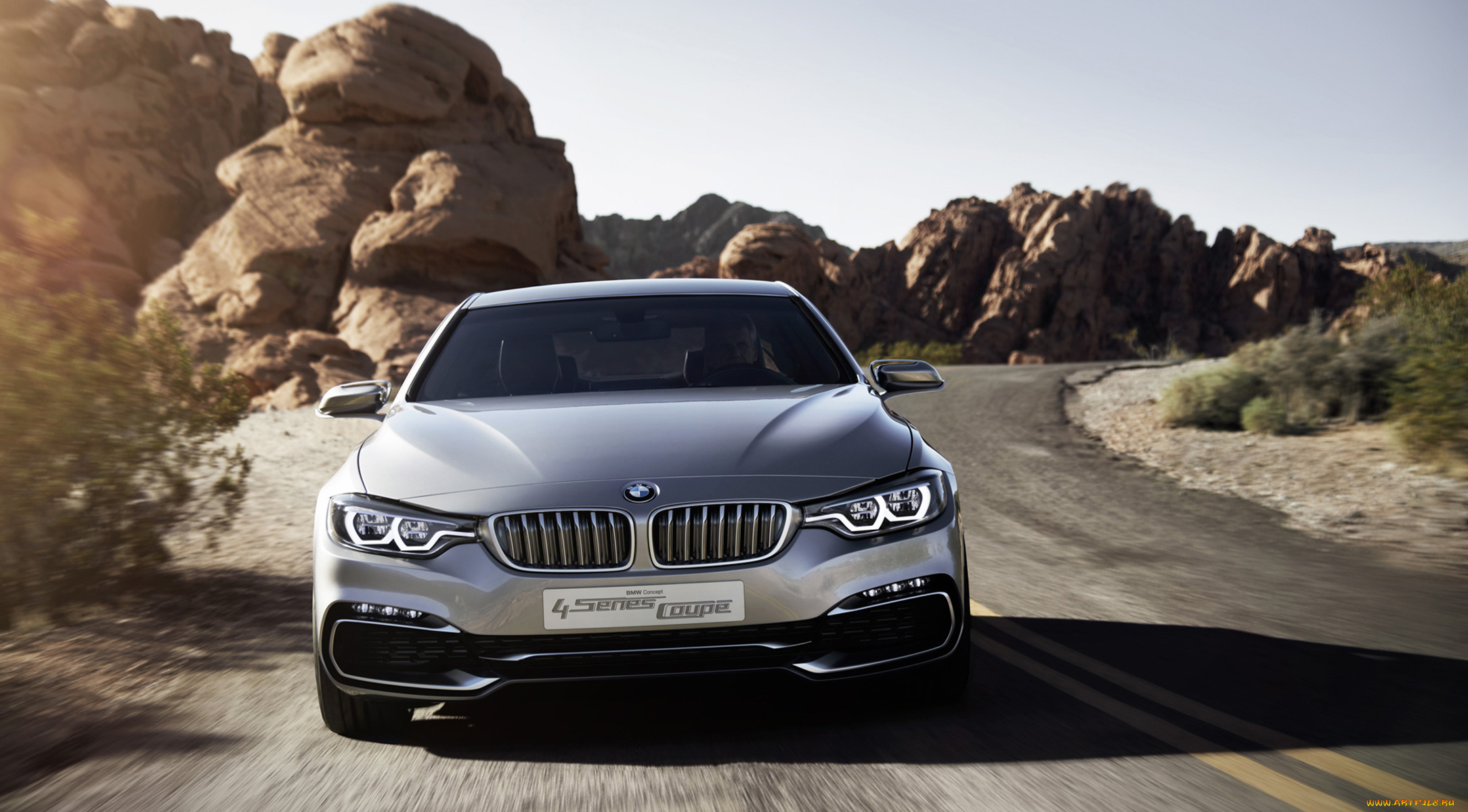 bmw, 4, series, coupe, concept, 2013, автомобили, bmw, 4, series, coupe, concept, 2013, трасса