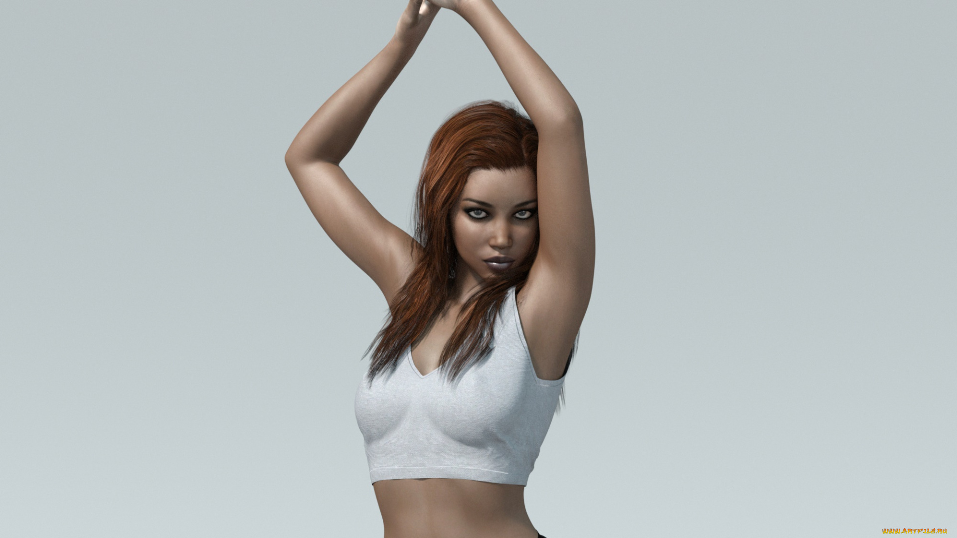 3д, графика, люди, , people, девушка, фон, взгляд