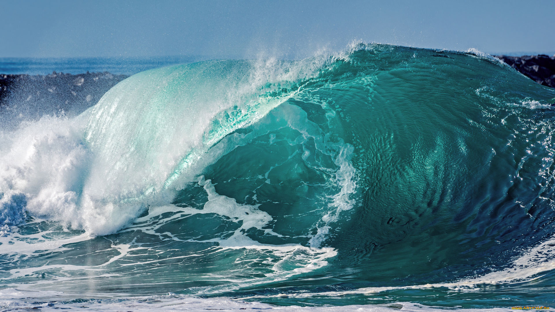 природа, стихия, вал