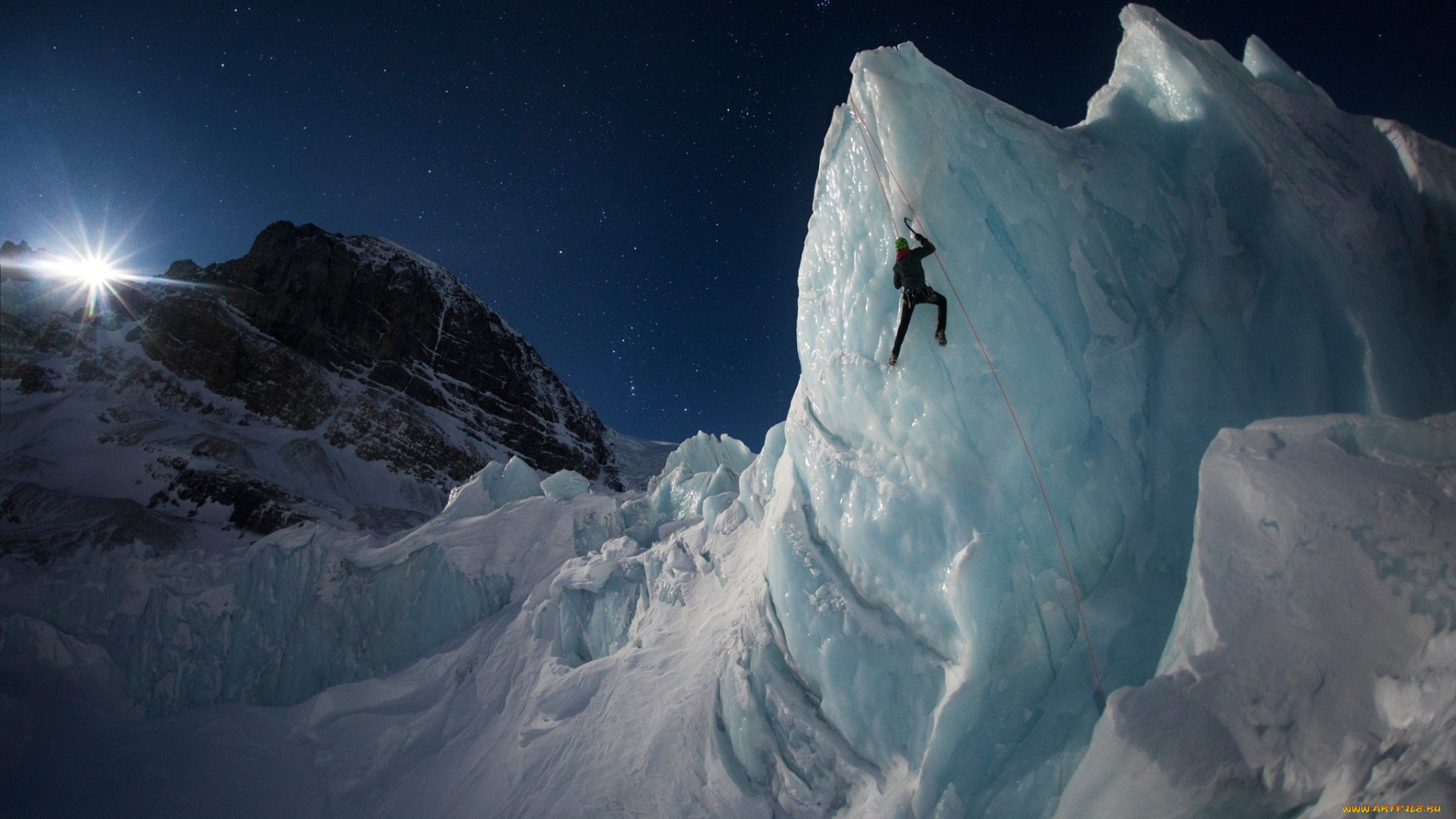 спорт, экстрим, горы, лед, альпинизм, альпинист