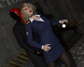 обоя 3д графика, фантазия , fantasy, девушка, взгляд, фон