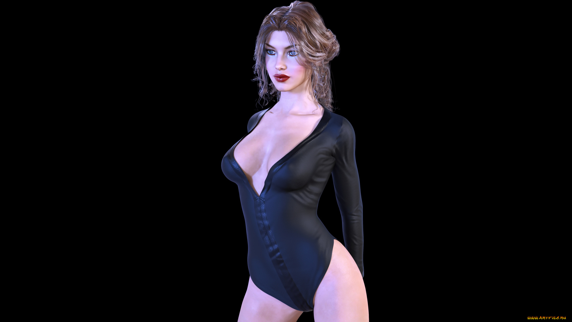 3д, графика, люди, , people, девушка, фон, взгляд