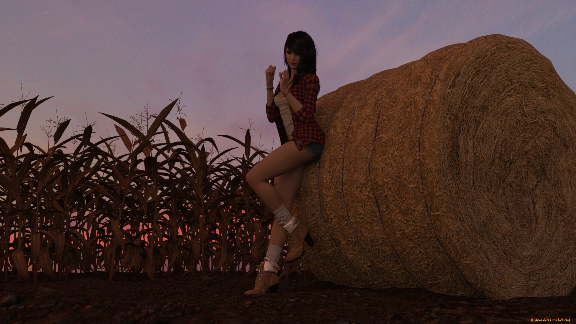 3д, графика, люди, , people, взгляд, фон, девушка