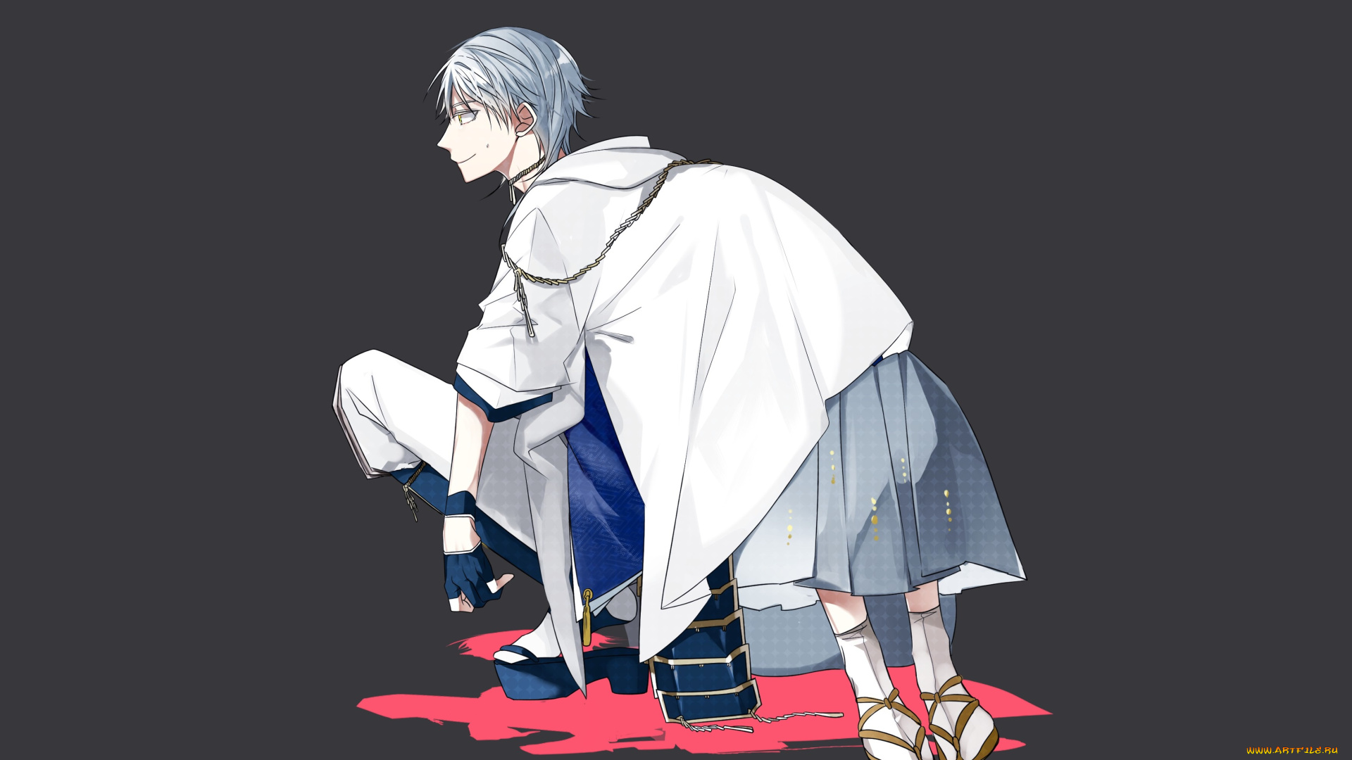 аниме, touken, ranbu, танец, мечей