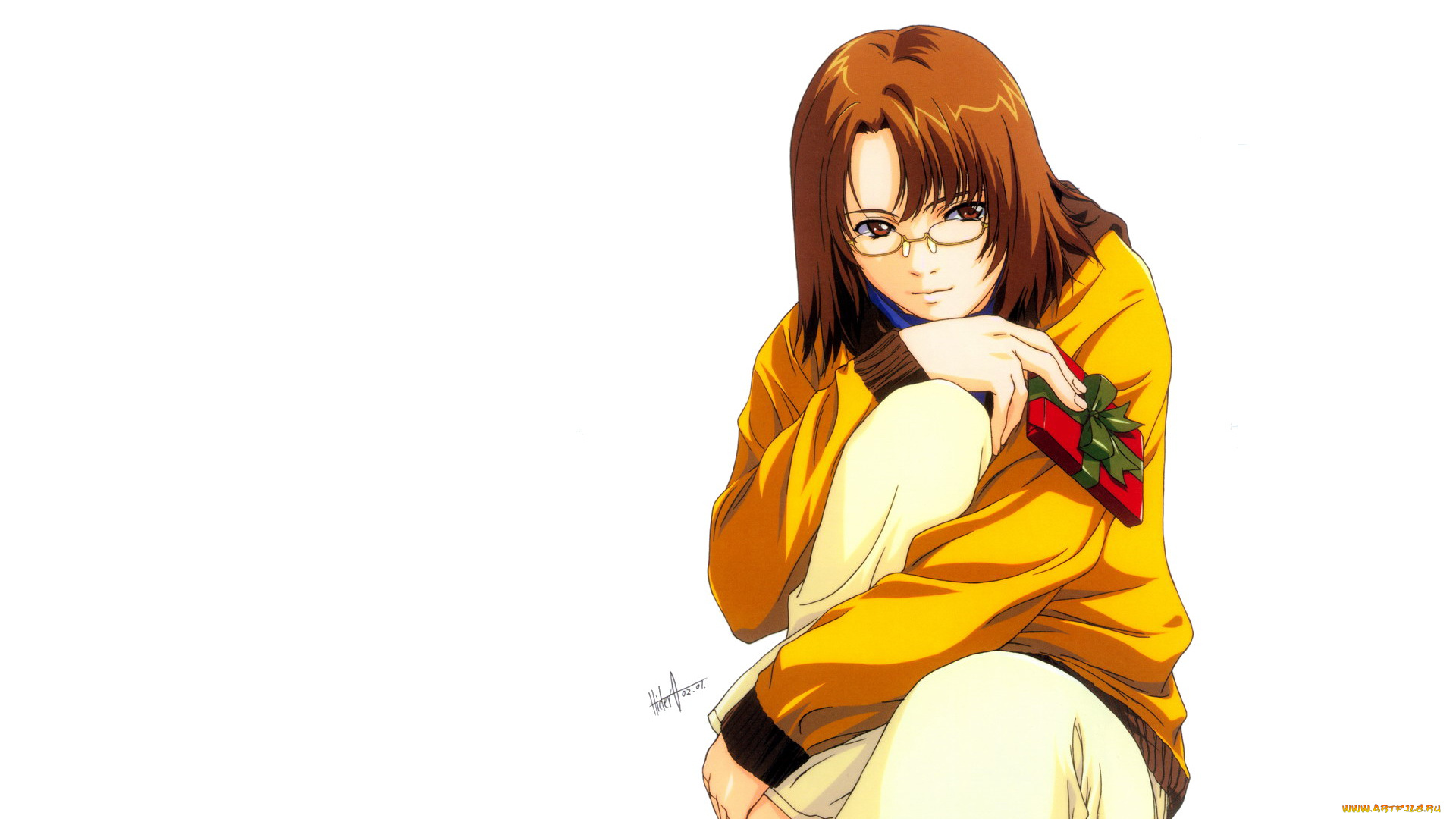 аниме, unknown, , другое, , подарок, коробочка, очки, свитер, штаны