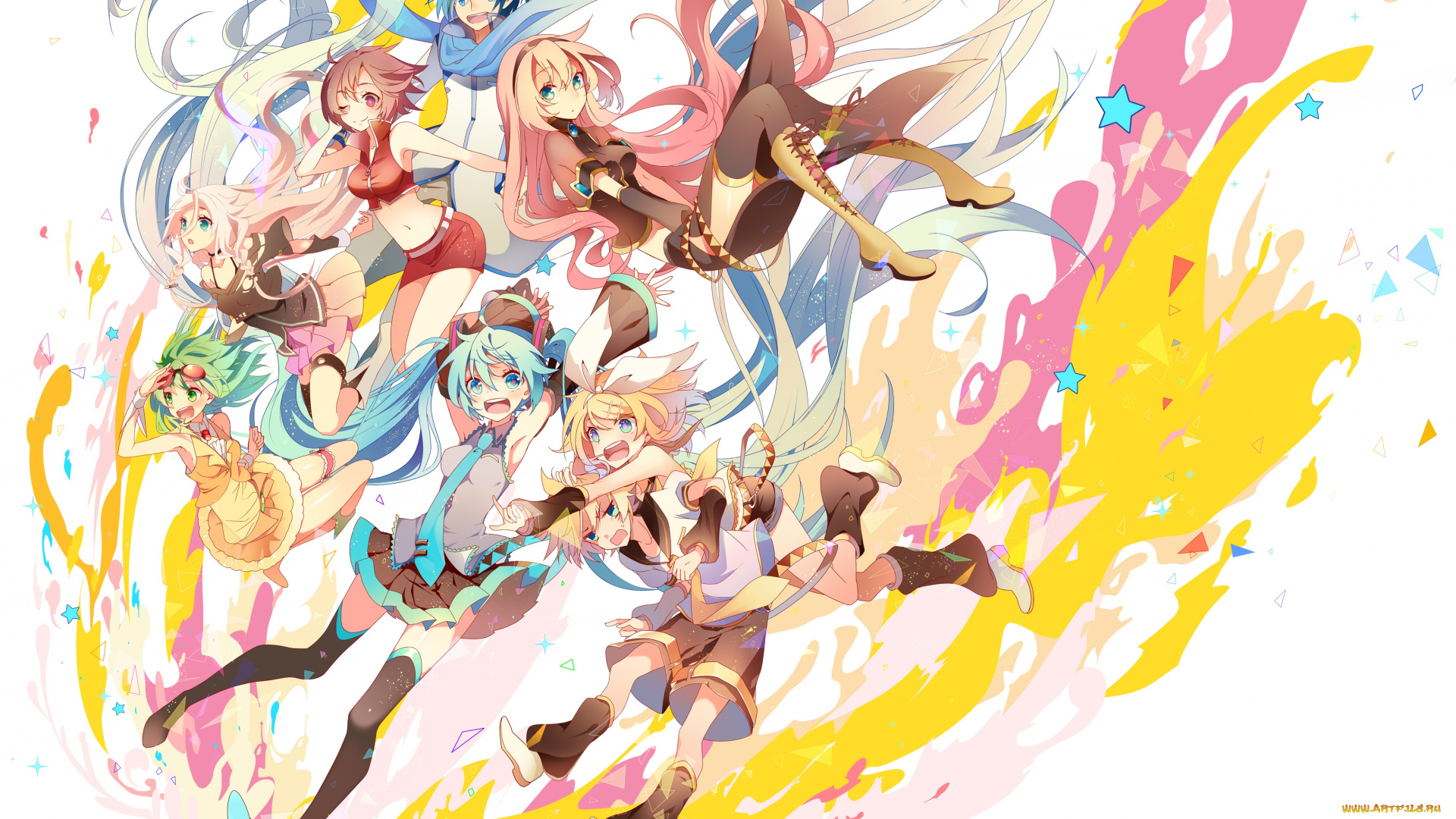 аниме, vocaloid, вокалоид