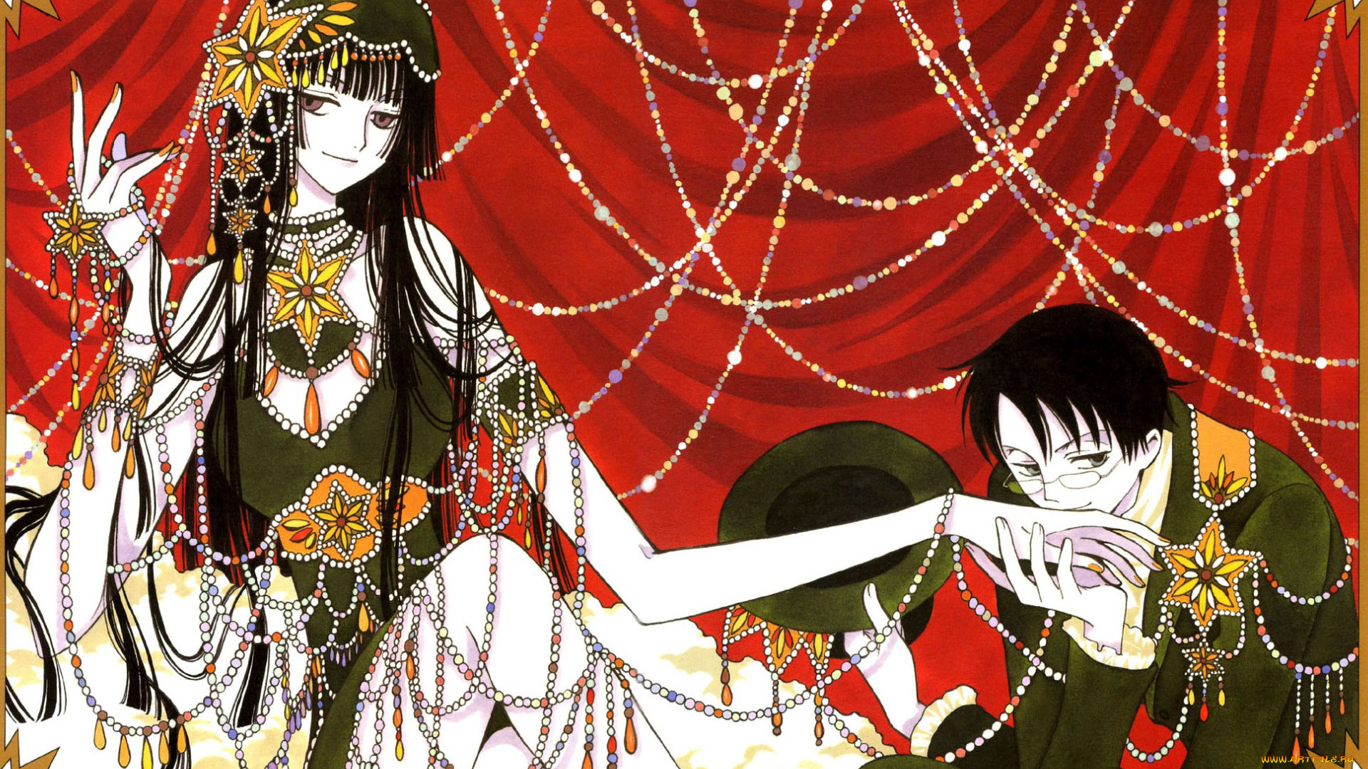 аниме, xxxholic, триплексоголик