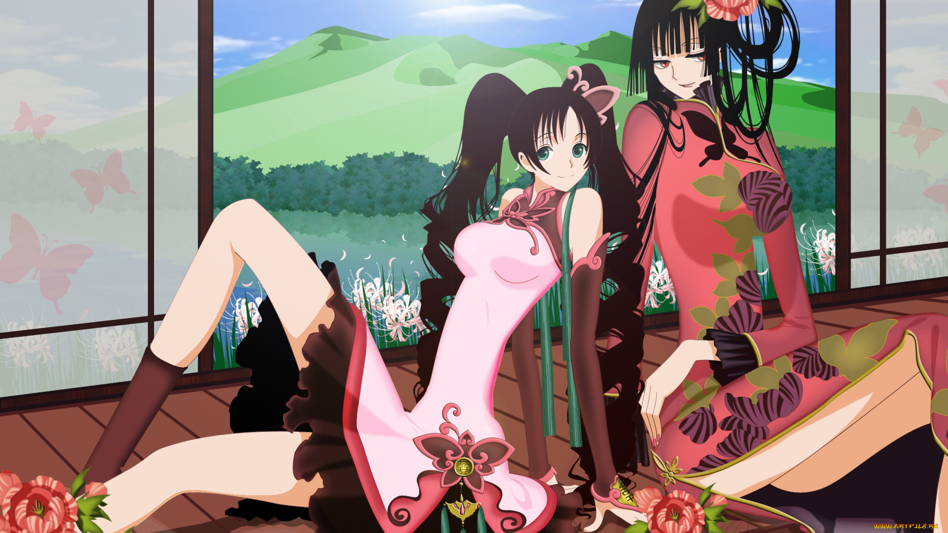 аниме, xxxholic, триплексоголик