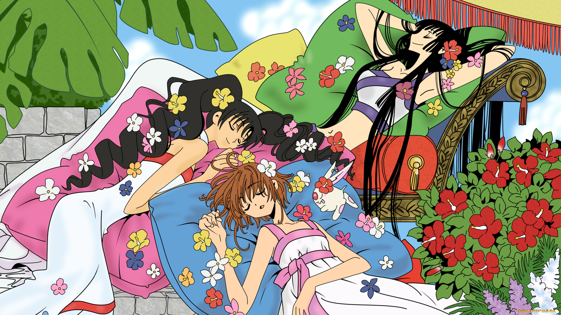 аниме, xxxholic, триплексоголик