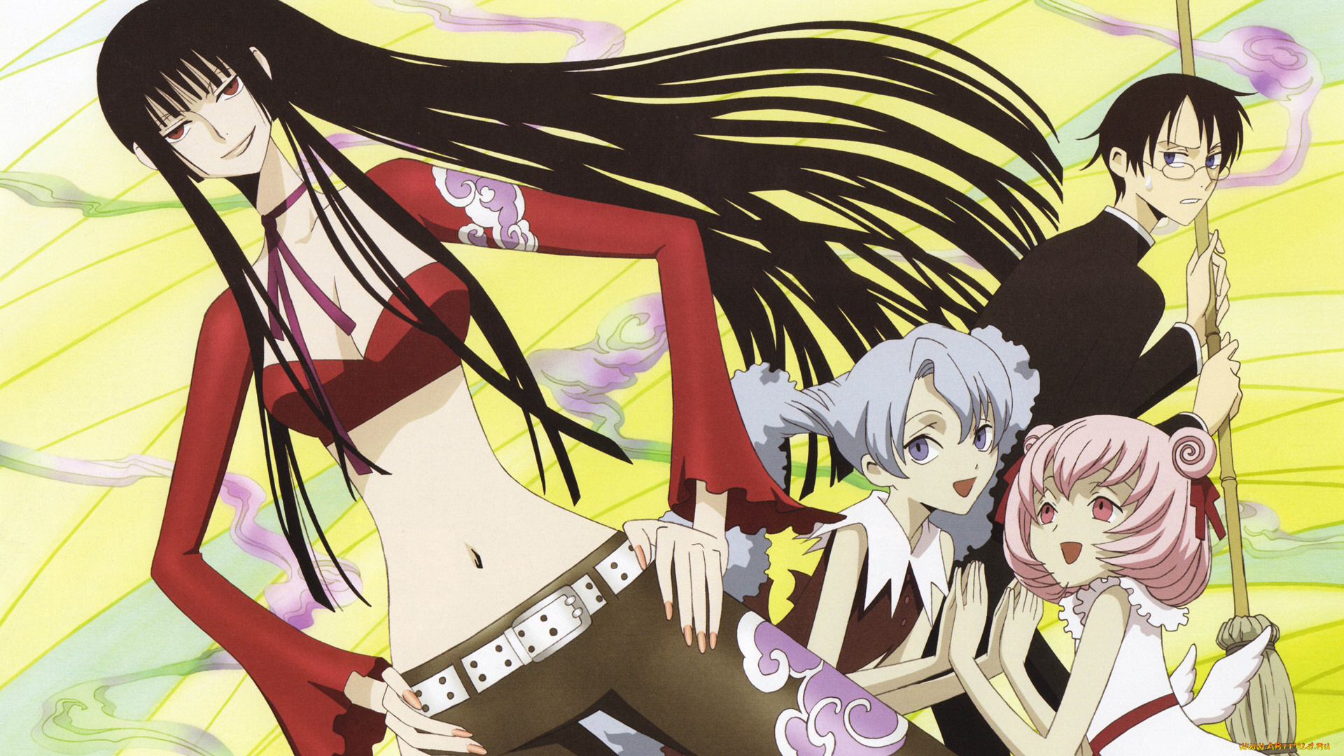 аниме, xxxholic, триплексоголик