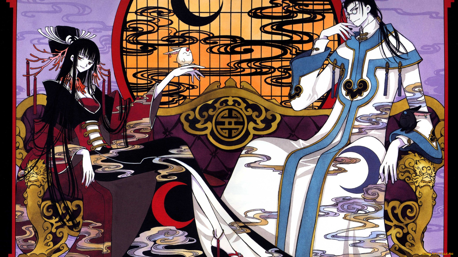 аниме, xxxholic, триплексоголик