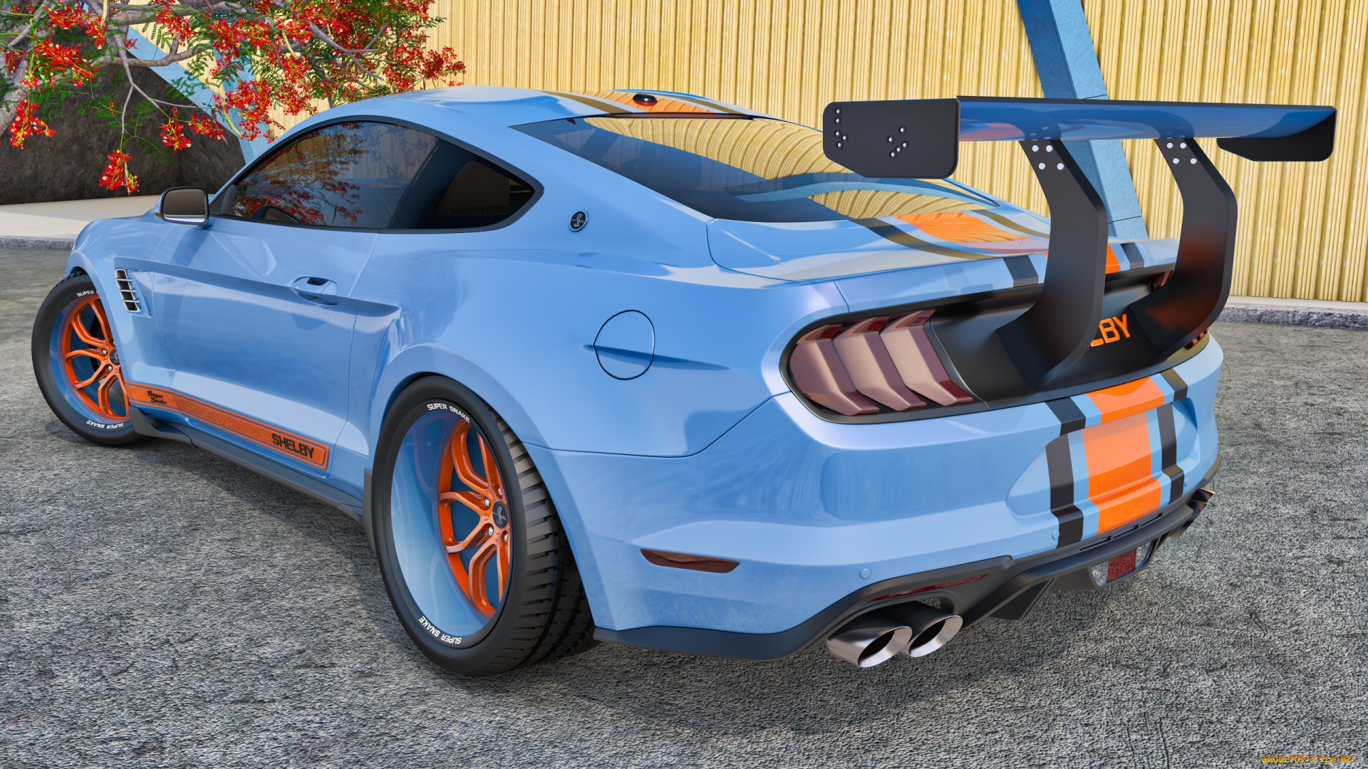 автомобили, 3д, ford