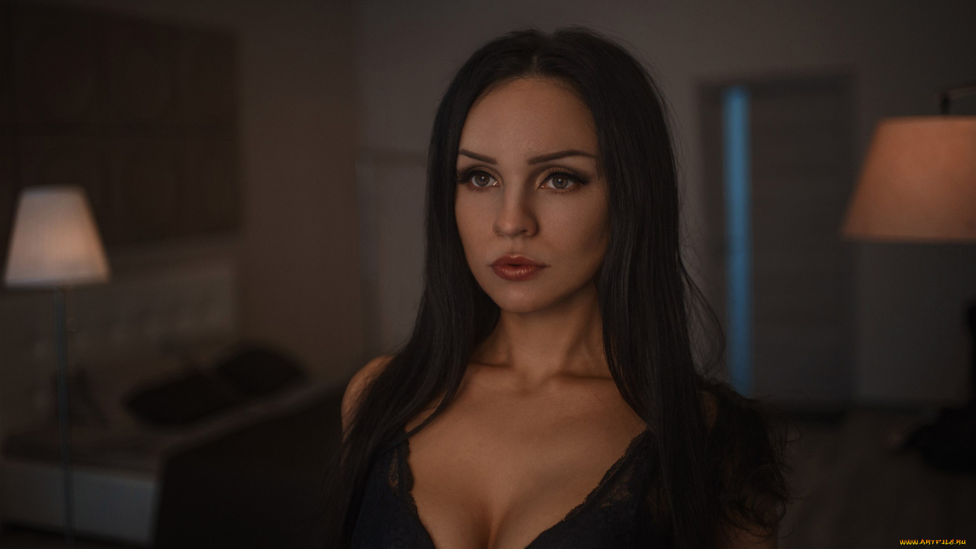 девушка, девушки, -unsort, , брюнетки, темноволосые, модель