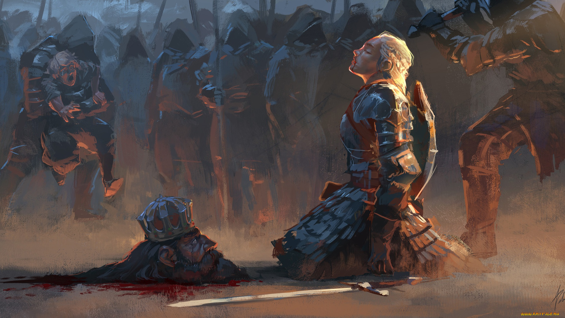 фэнтези, люди, смерть