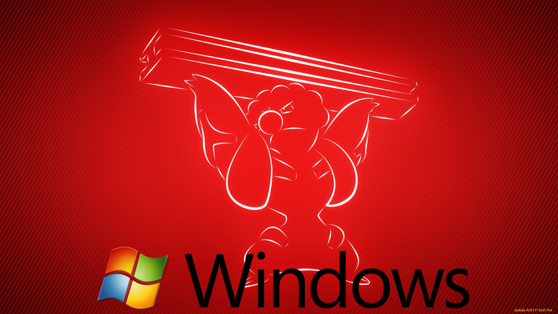 компьютеры, windows, 8, логотип, фон