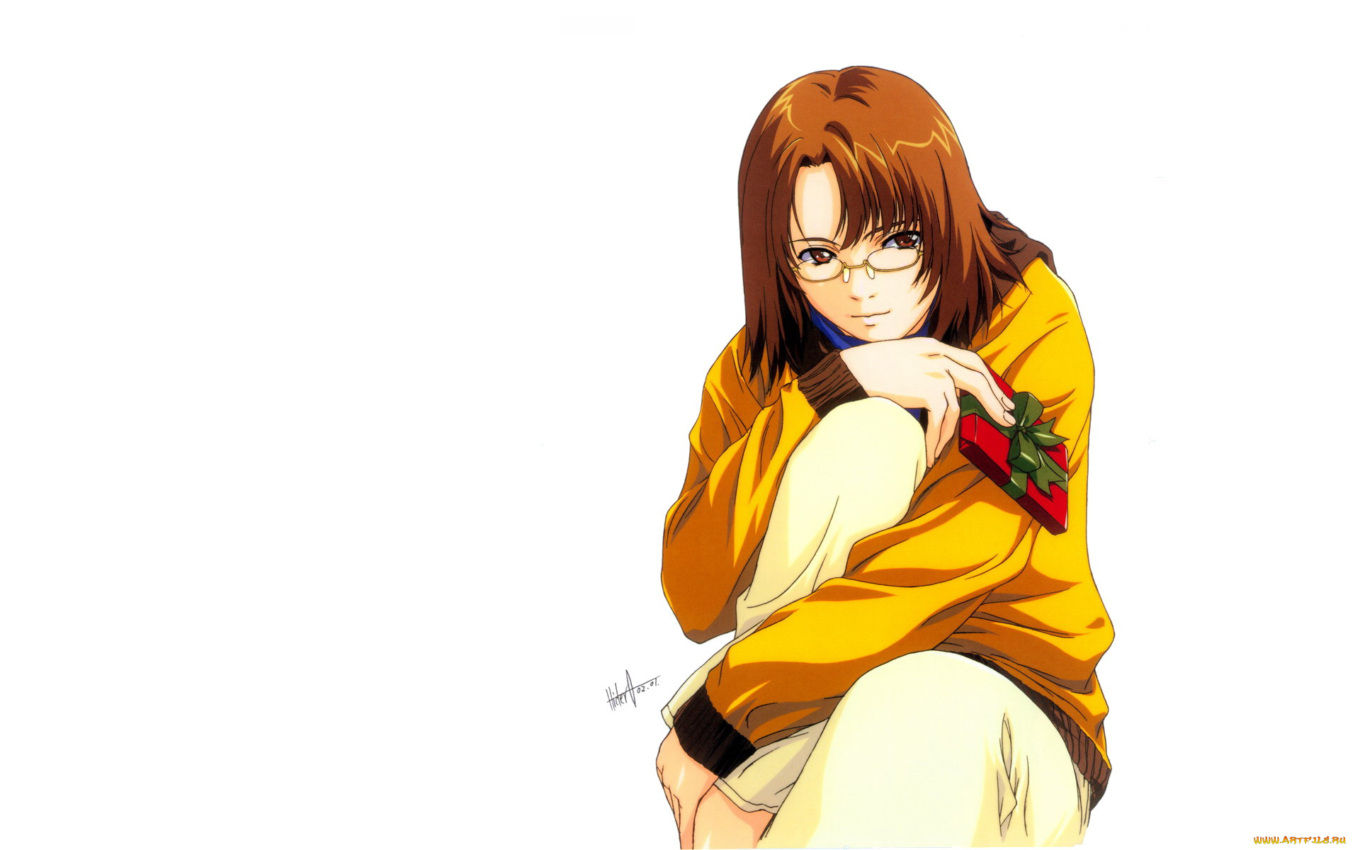 аниме, unknown, , другое, , подарок, коробочка, очки, свитер, штаны