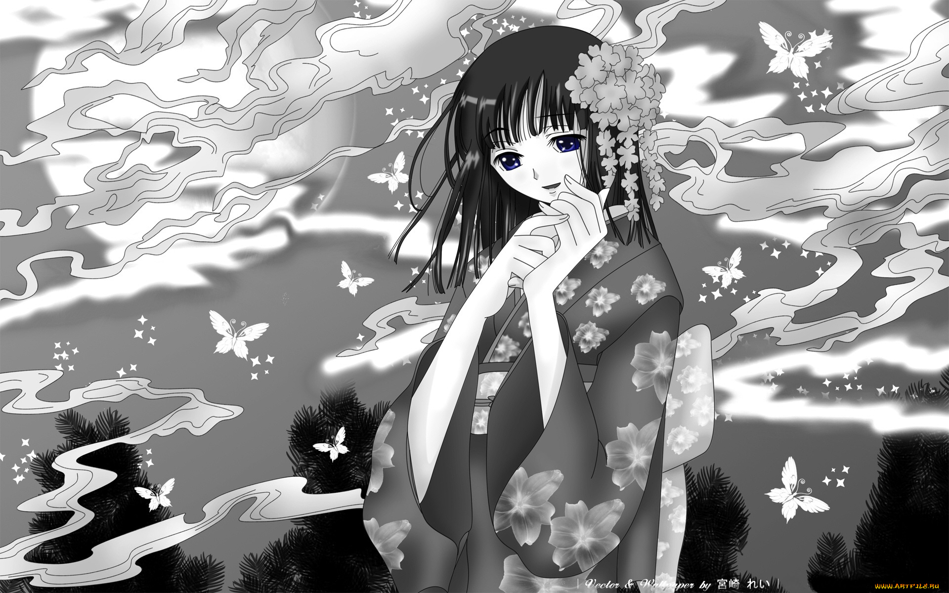 аниме, xxxholic, триплексоголик