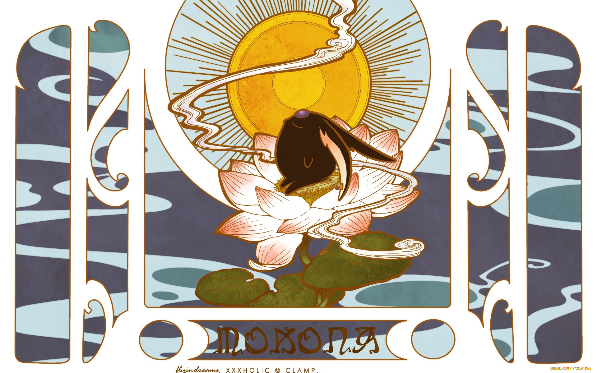 аниме, xxxholic, триплексоголик