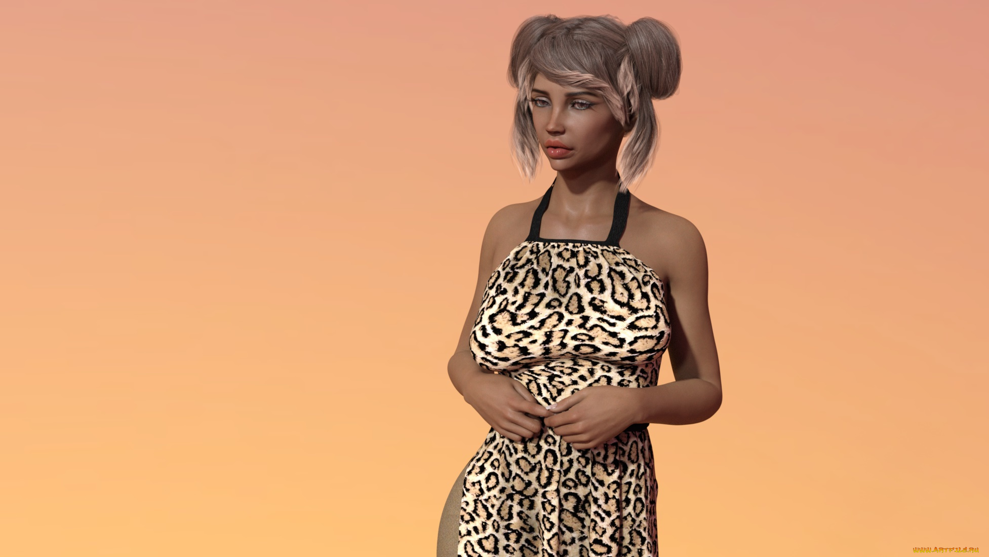 3д, графика, люди, , people, взгляд, девушка, фон