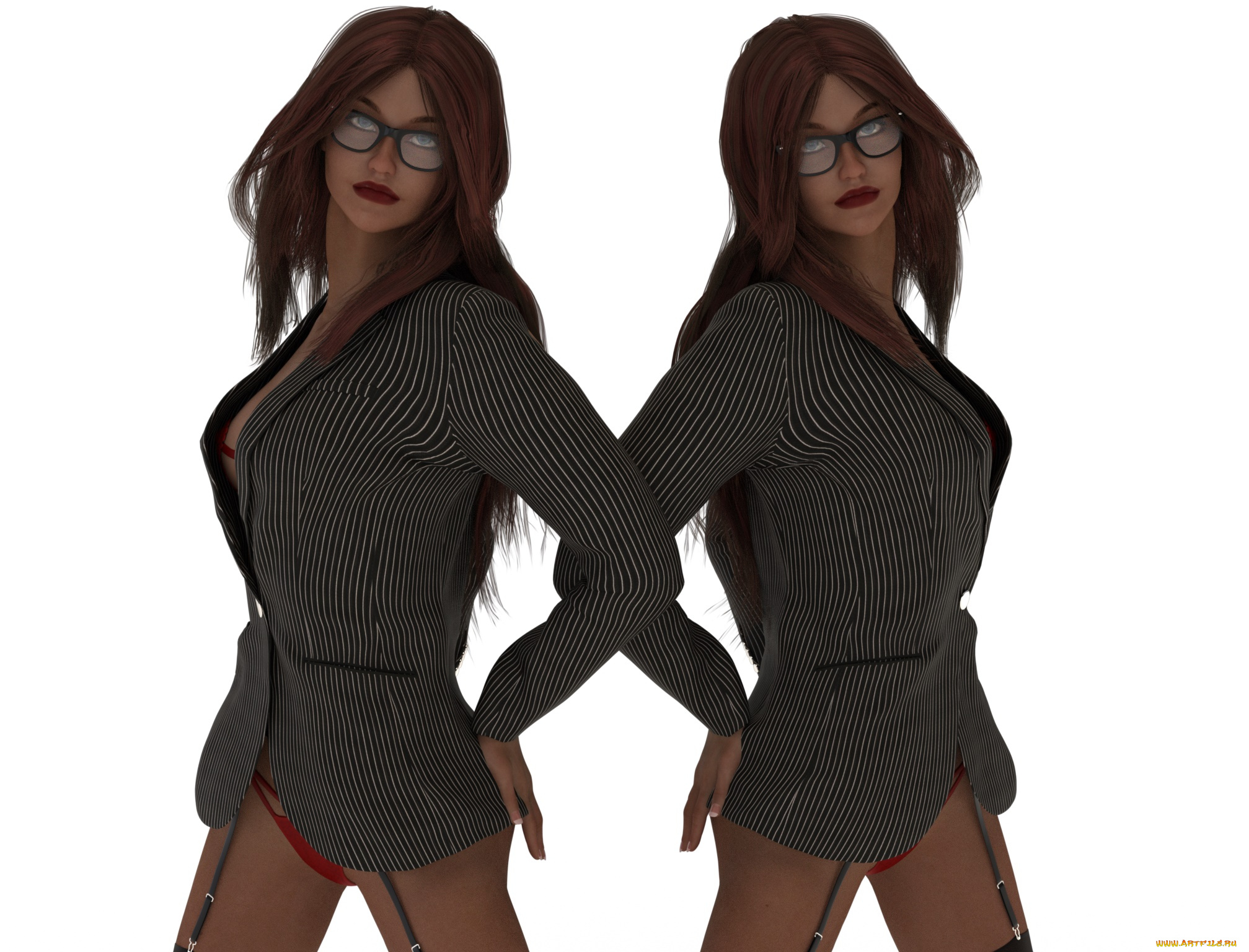 3д, графика, люди, , people, фон, взгляд, девушки