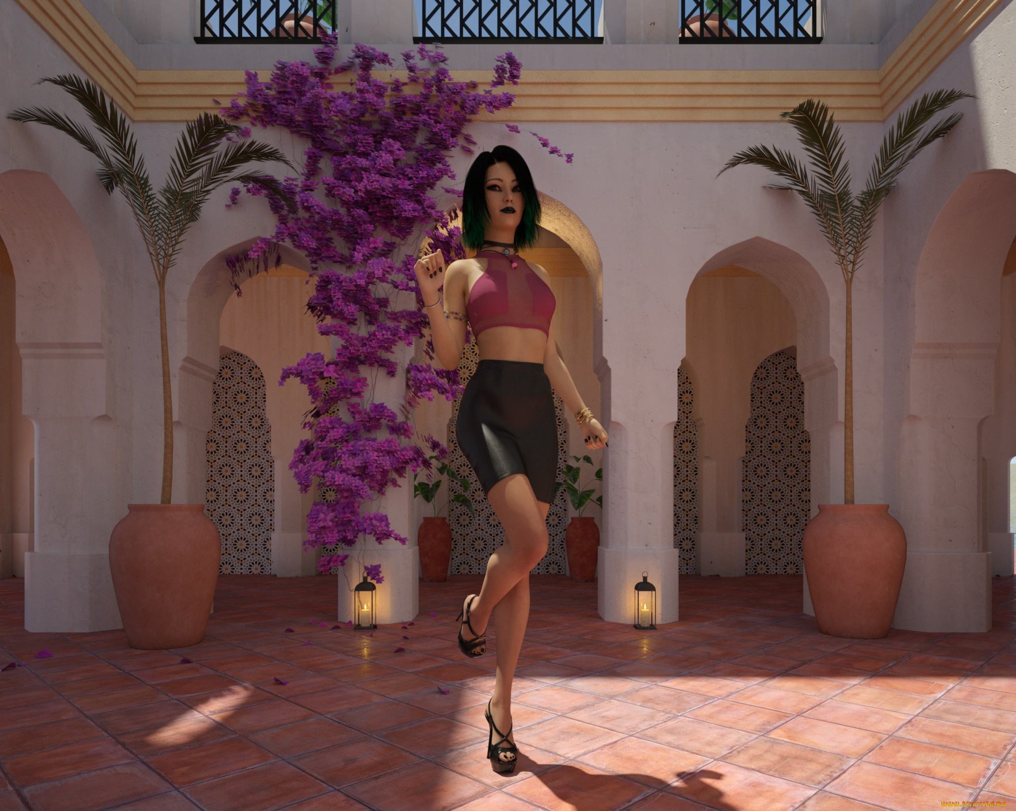 3д, графика, люди, , people, девушка, взгляд, фон