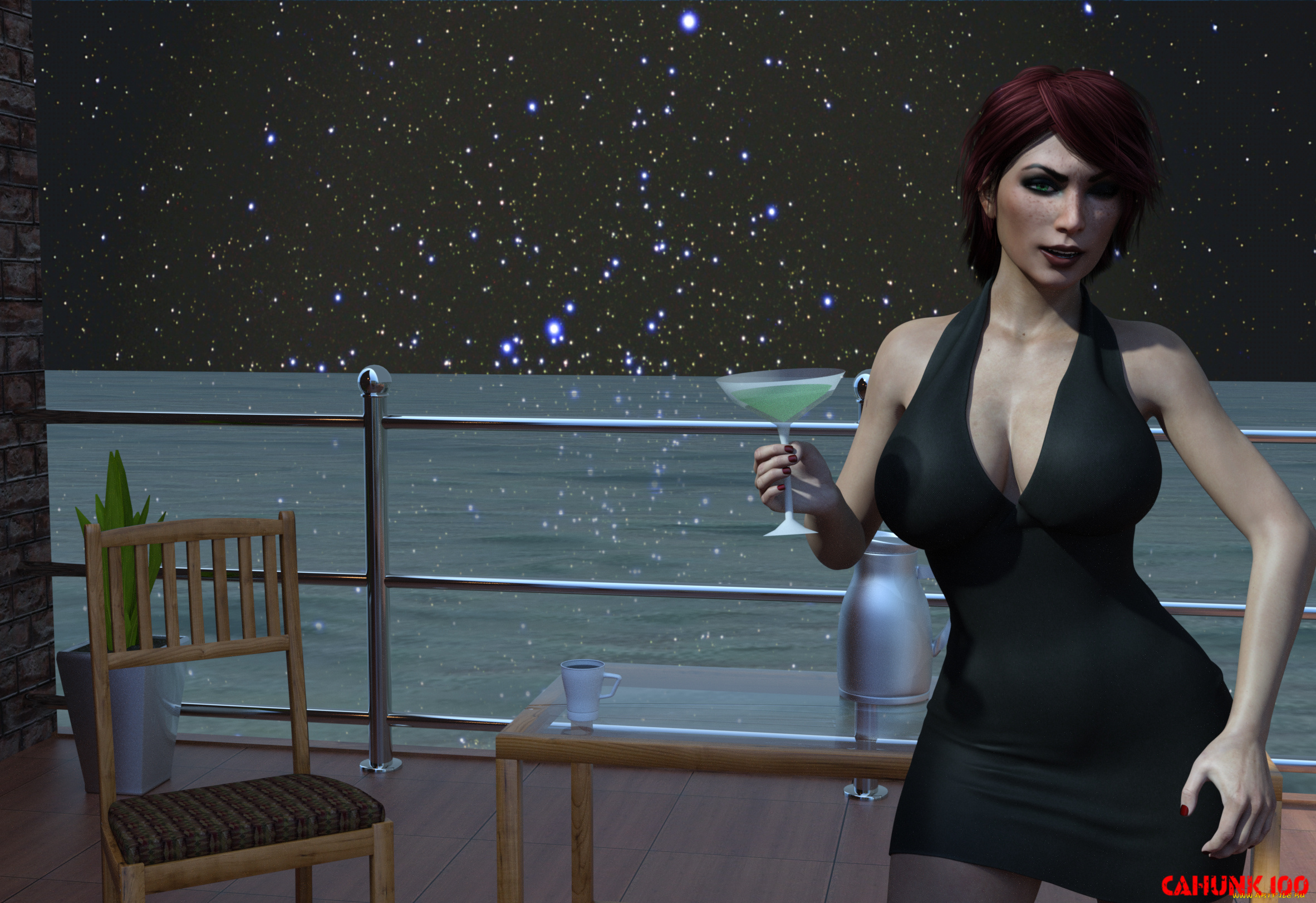 3д, графика, люди, , people, фон, взгляд, девушка