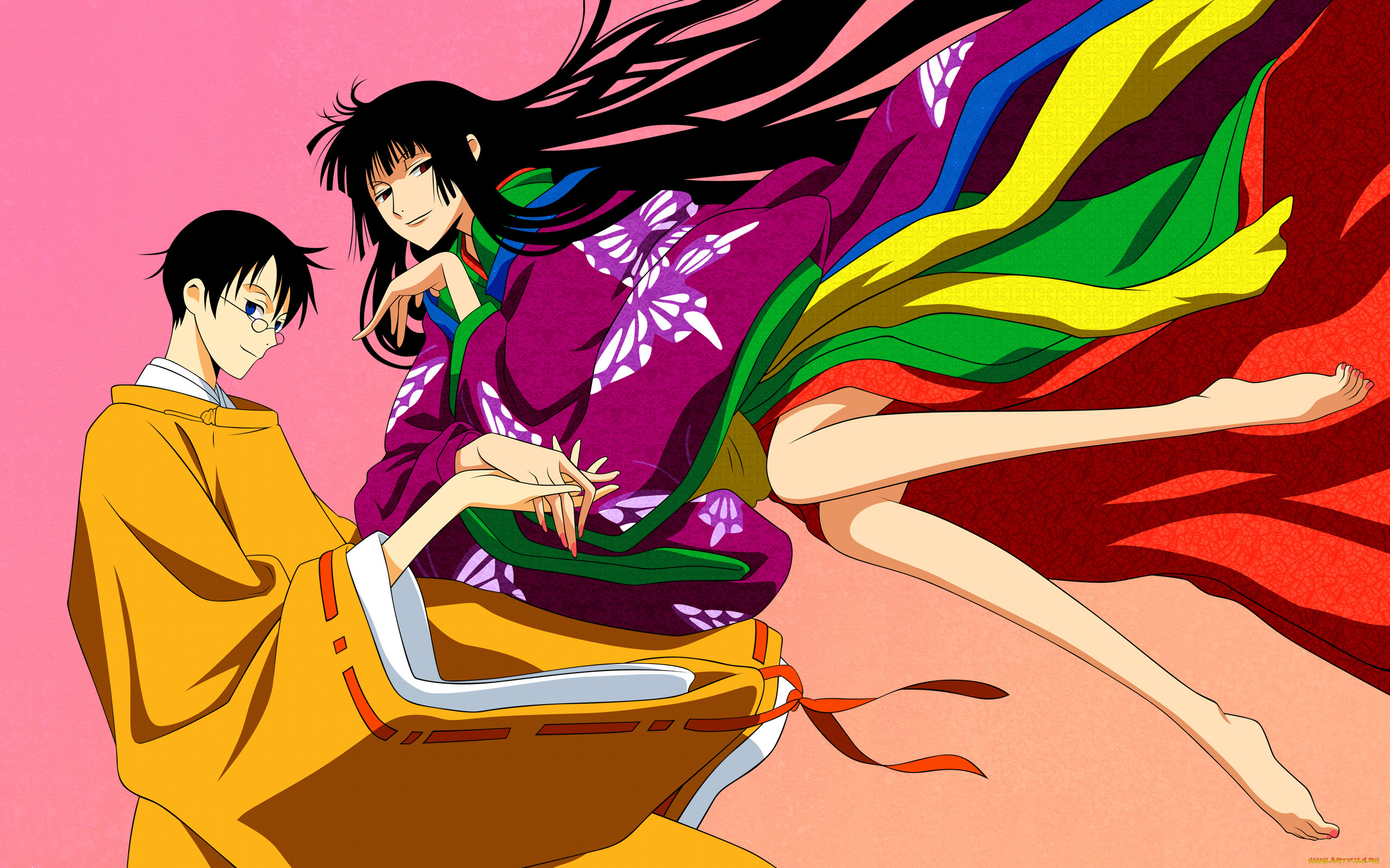 аниме, xxxholic, триплексоголик