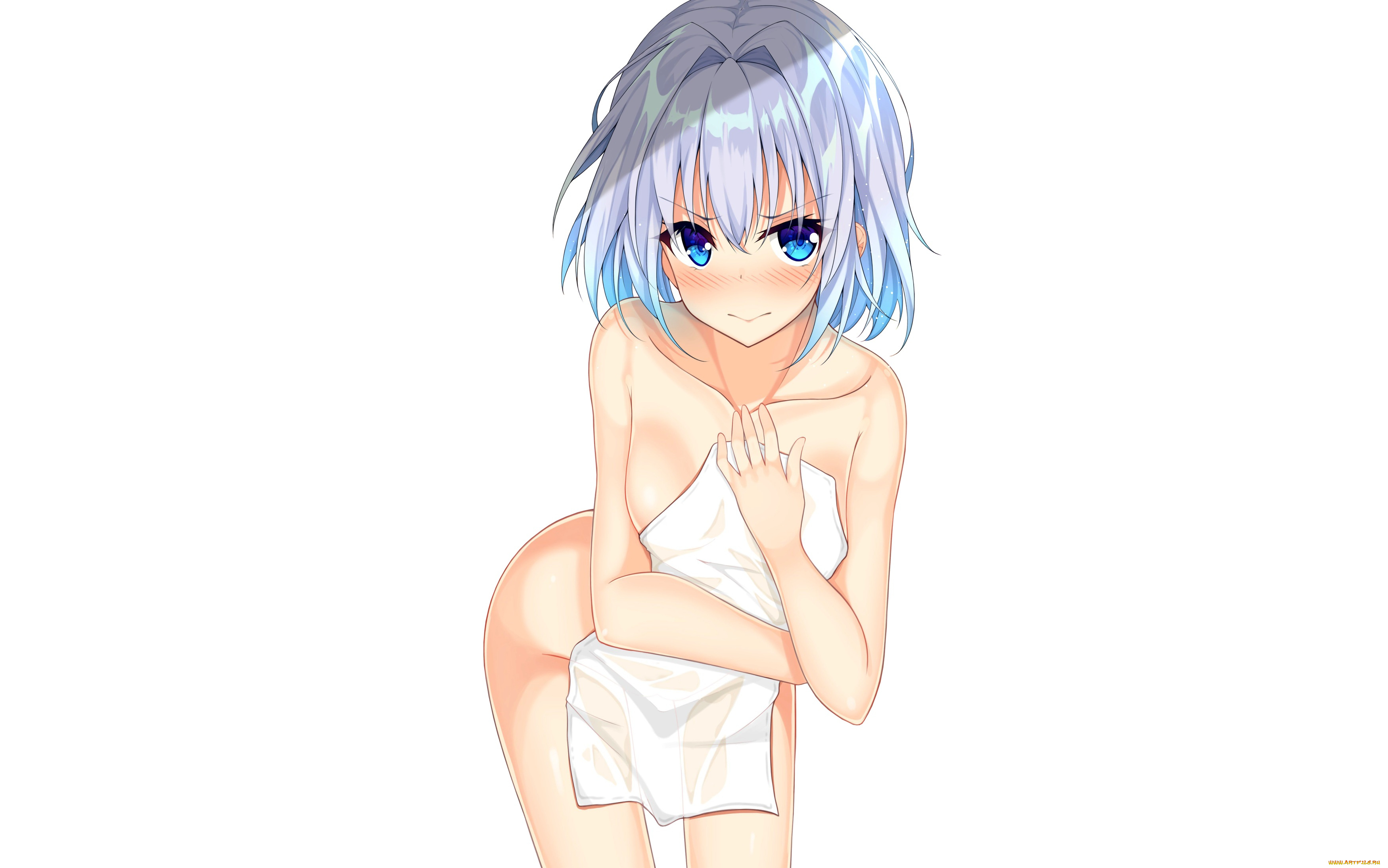 аниме, unknown, , другое, , девушка, взгляд, фон