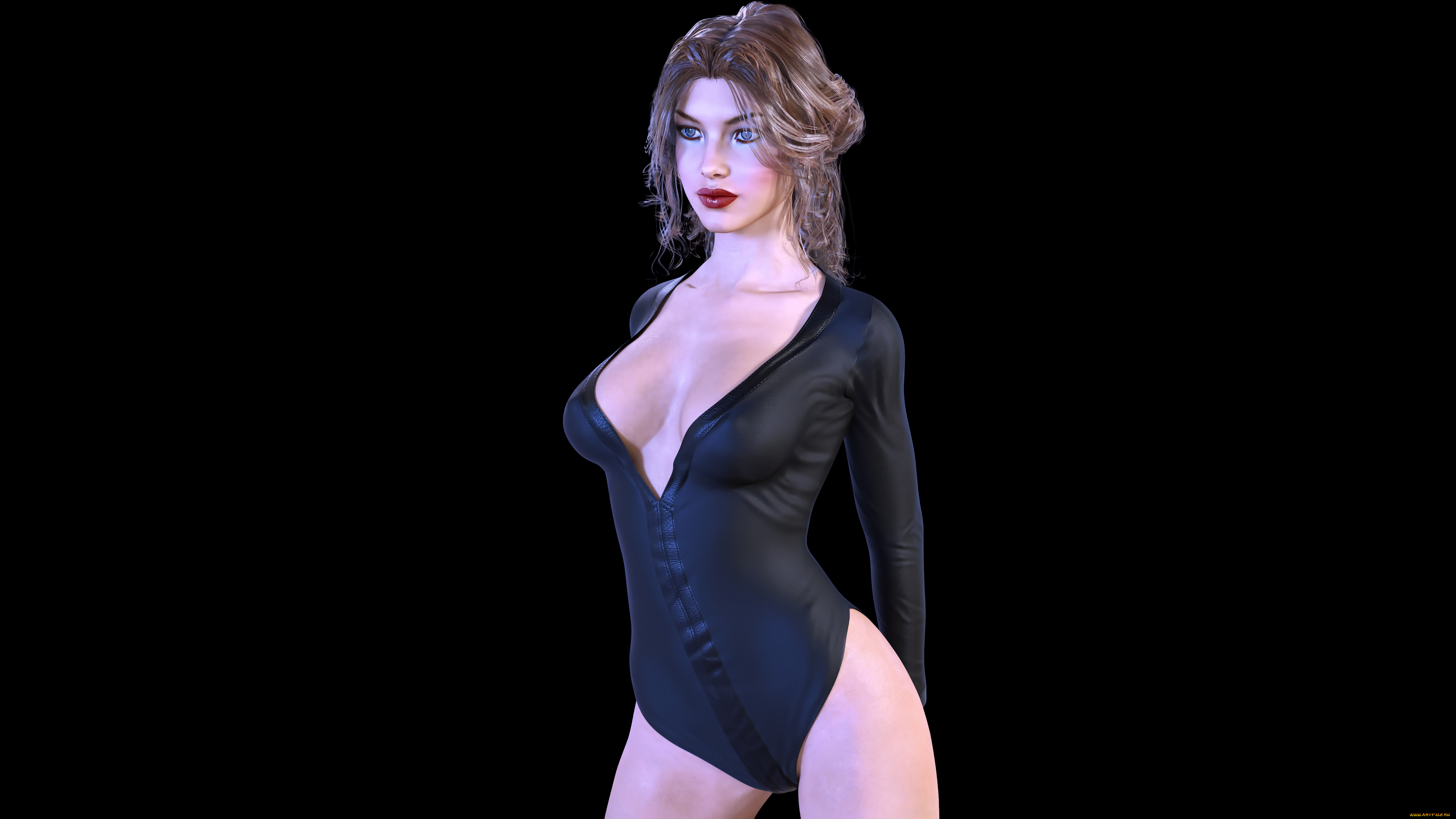 3д, графика, люди, , people, девушка, фон, взгляд