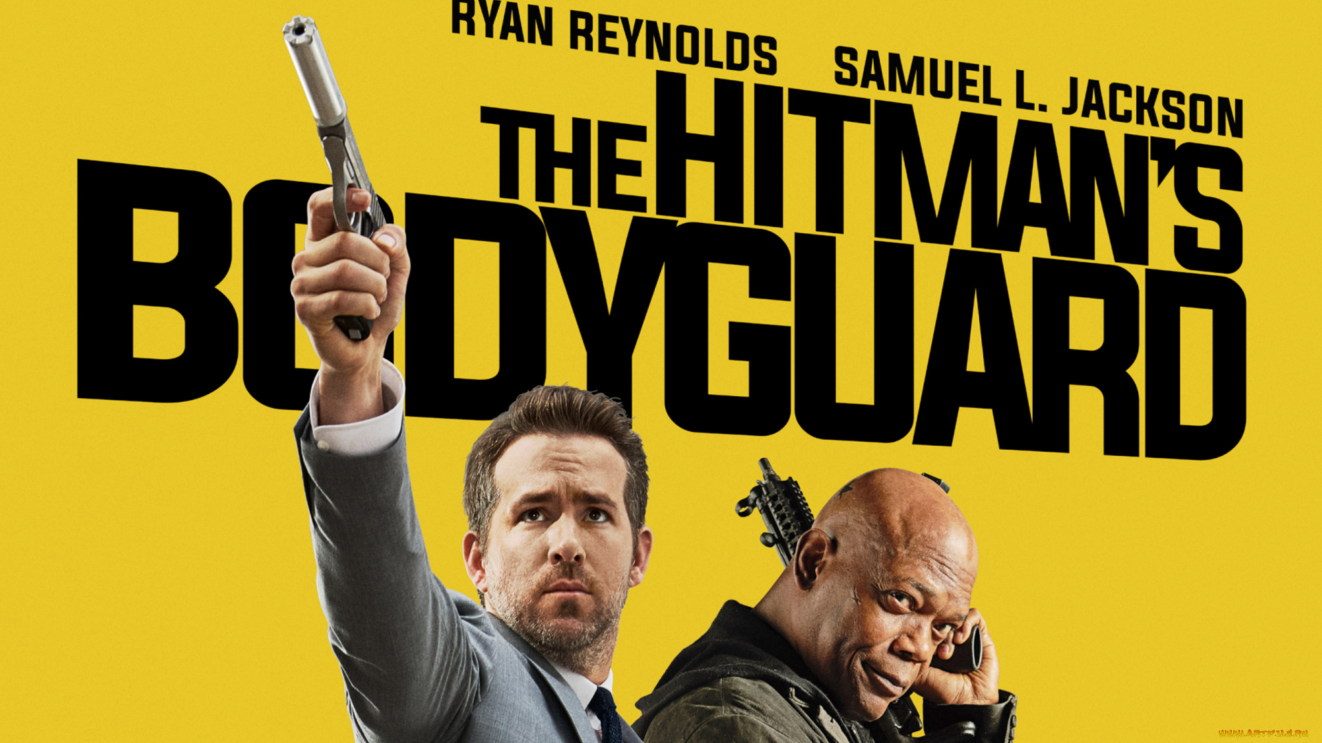 кино, фильмы, the, hitmans, bodyguard, samuel, jackson, ryan, reynolds