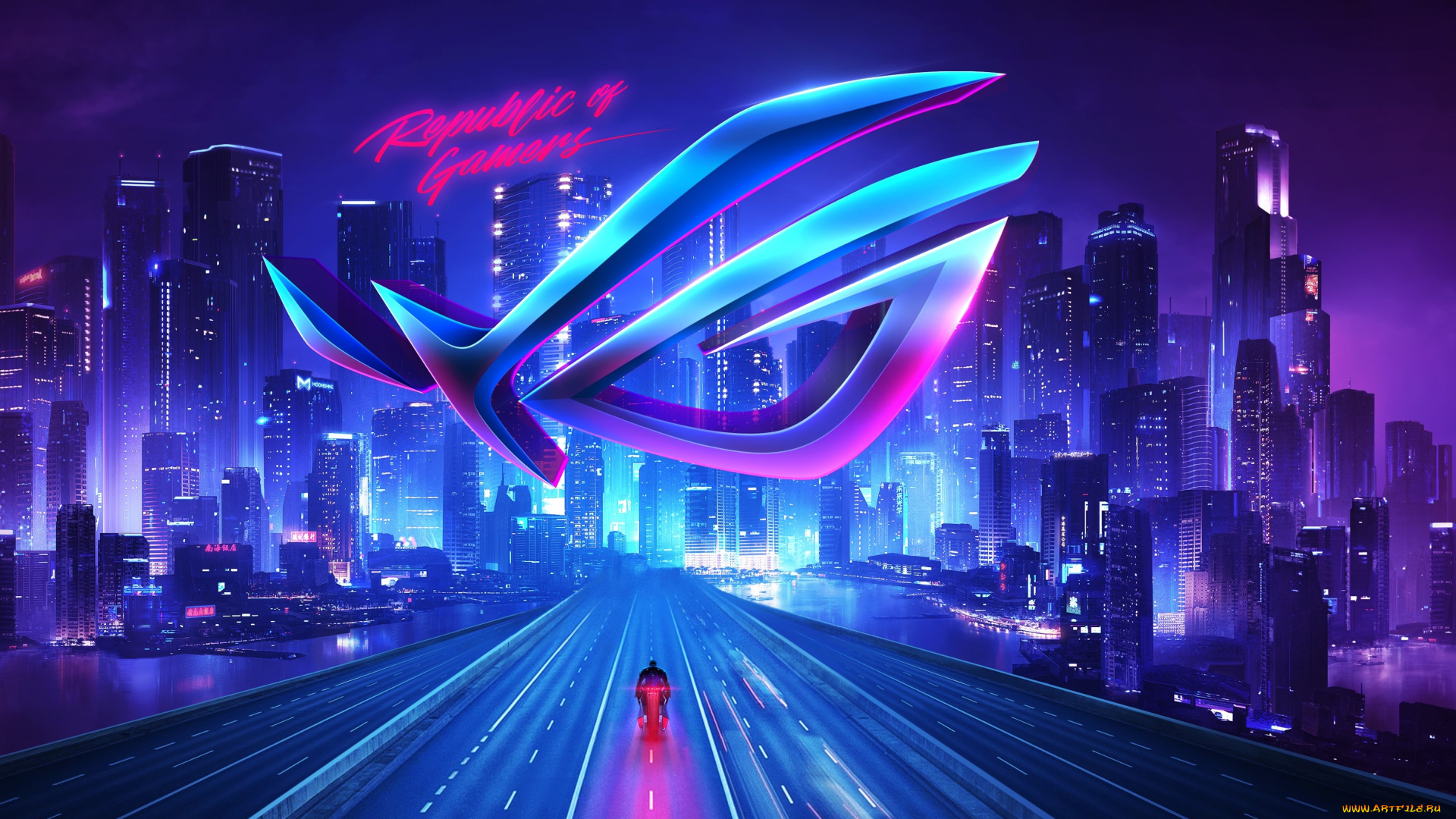 компьютеры, asus, rog