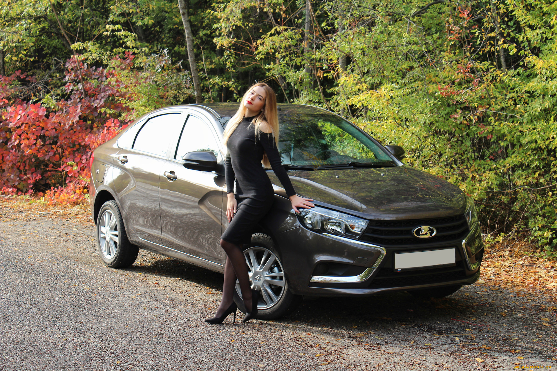 лада, веста, автомобили, -авто, с, девушками, ваз, девушка, автомобиль, веста, лада