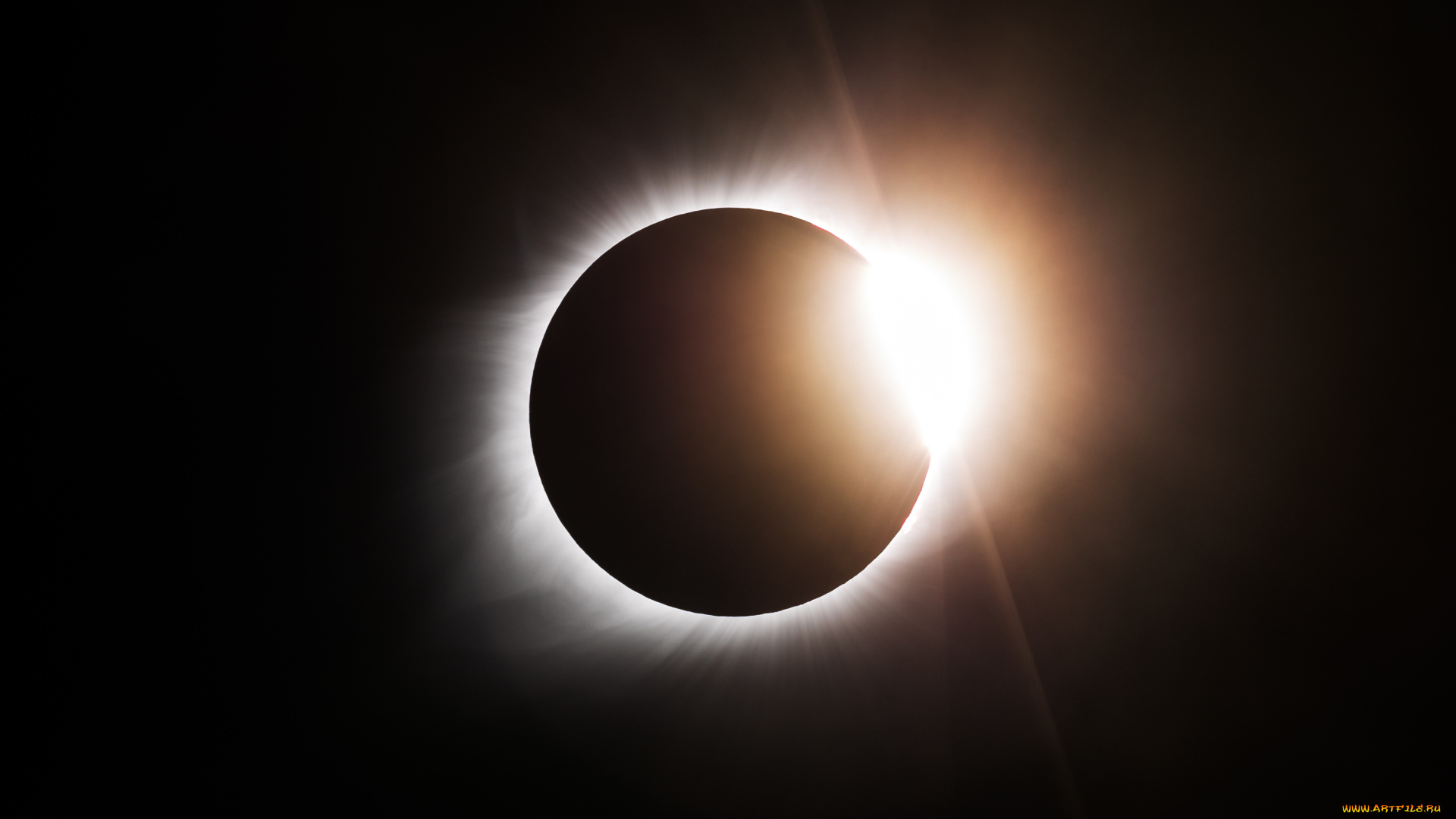 космос, разное, другое, солнечное, затмение