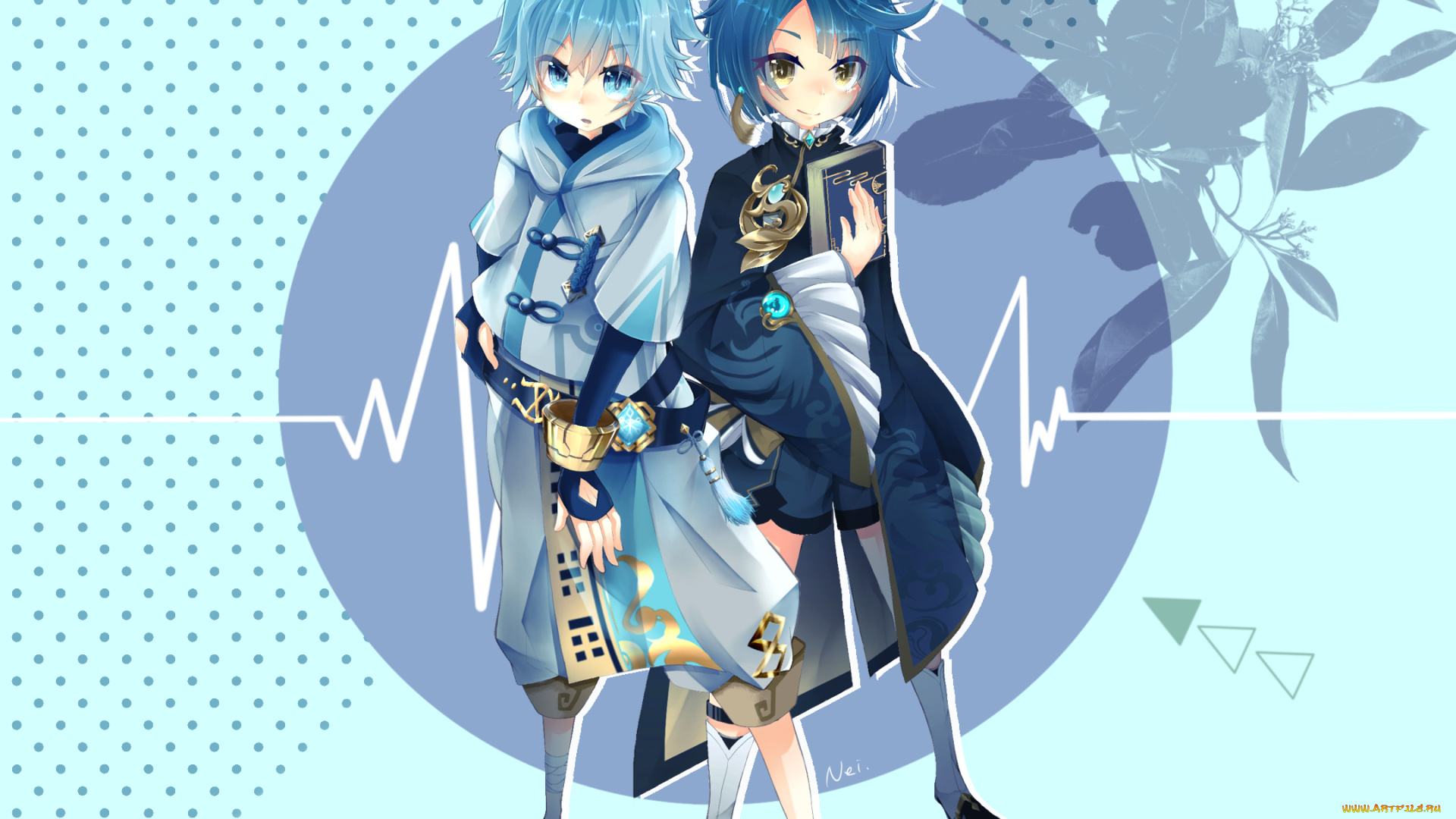 аниме, genshin, impact, genshin, impact