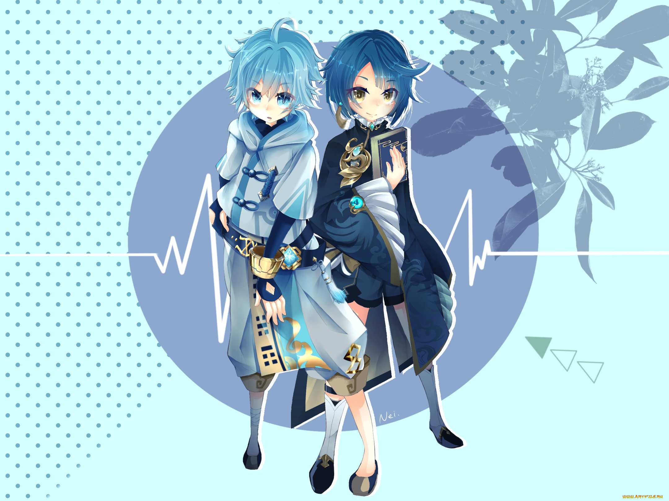 аниме, genshin, impact, genshin, impact