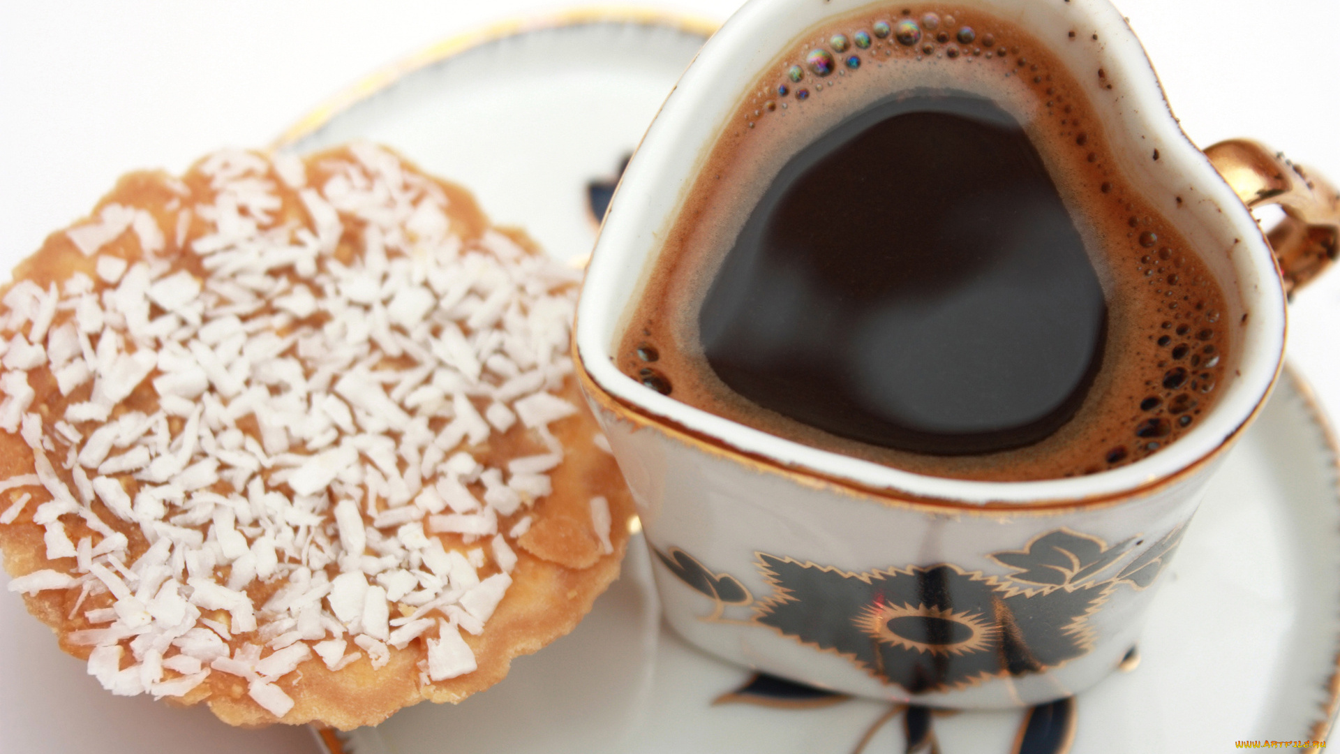 еда, кофе, , кофейные, зёрна, булочка, макро