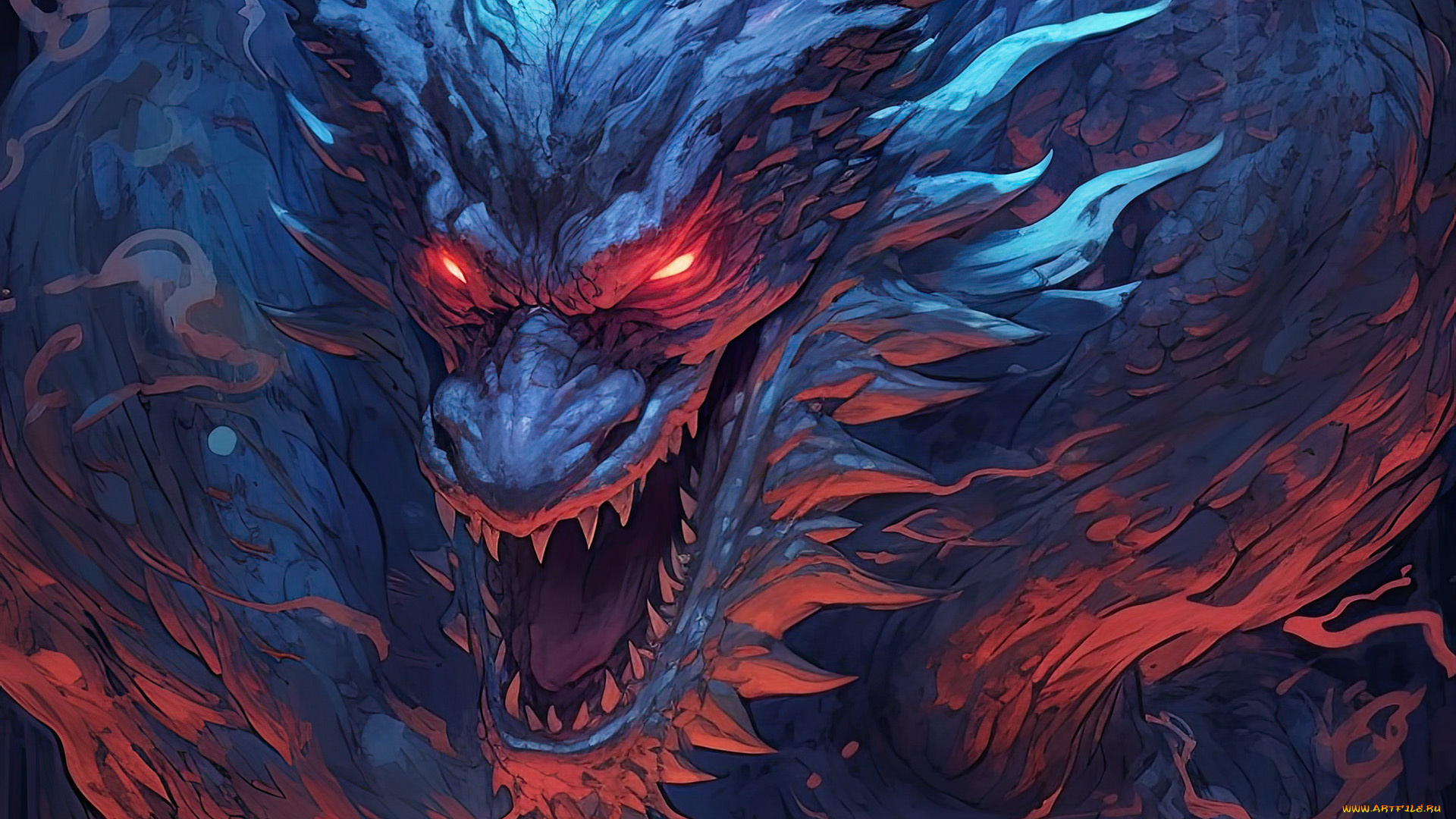 фэнтези, драконы, дракон